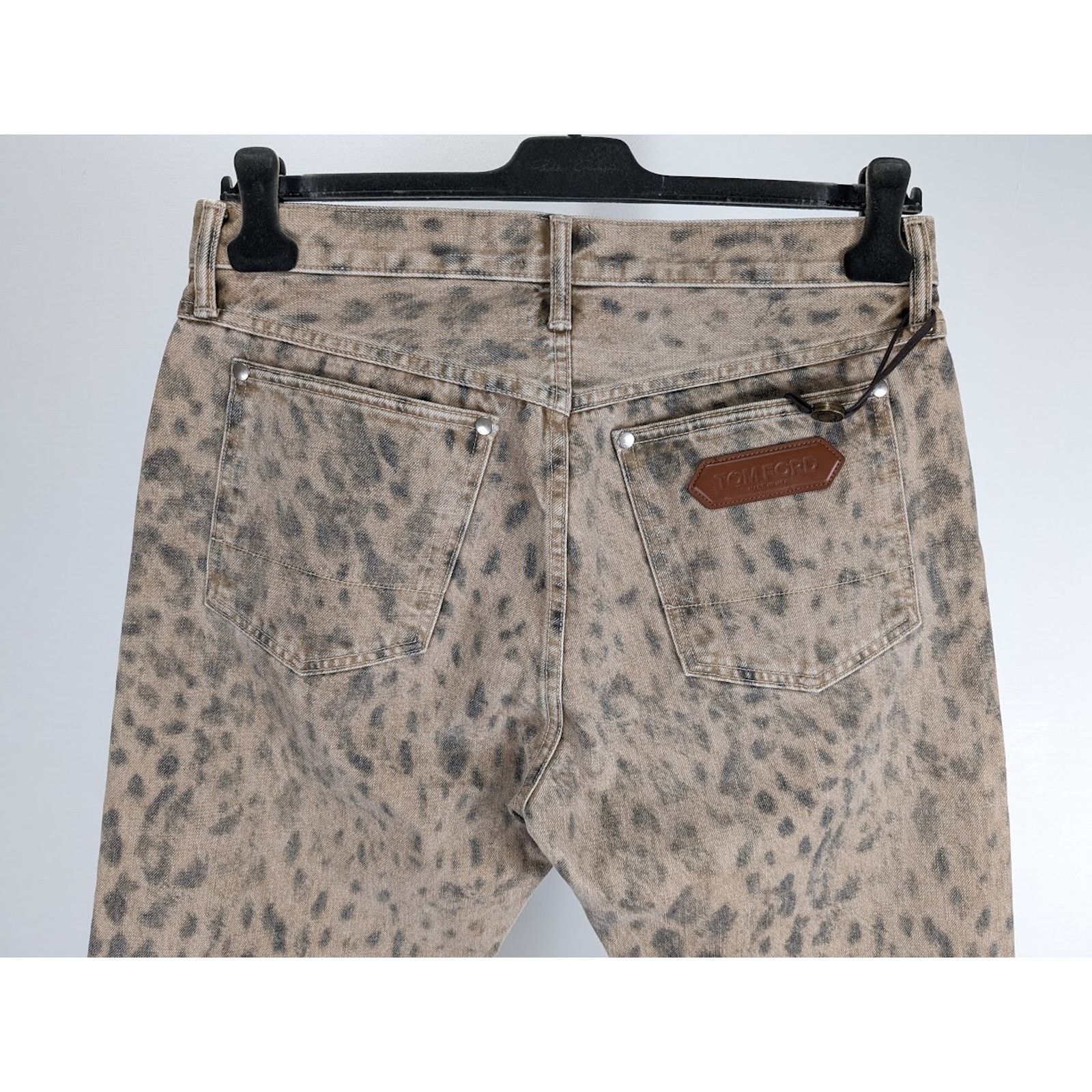 o1rshd1 Denim Pant in Aged Leopard 34