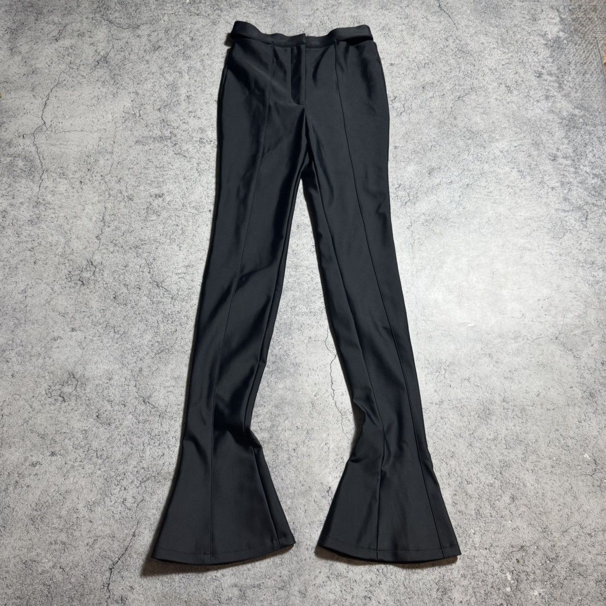 NEW Mugler X H&M Jersey Cut-out Black Pants