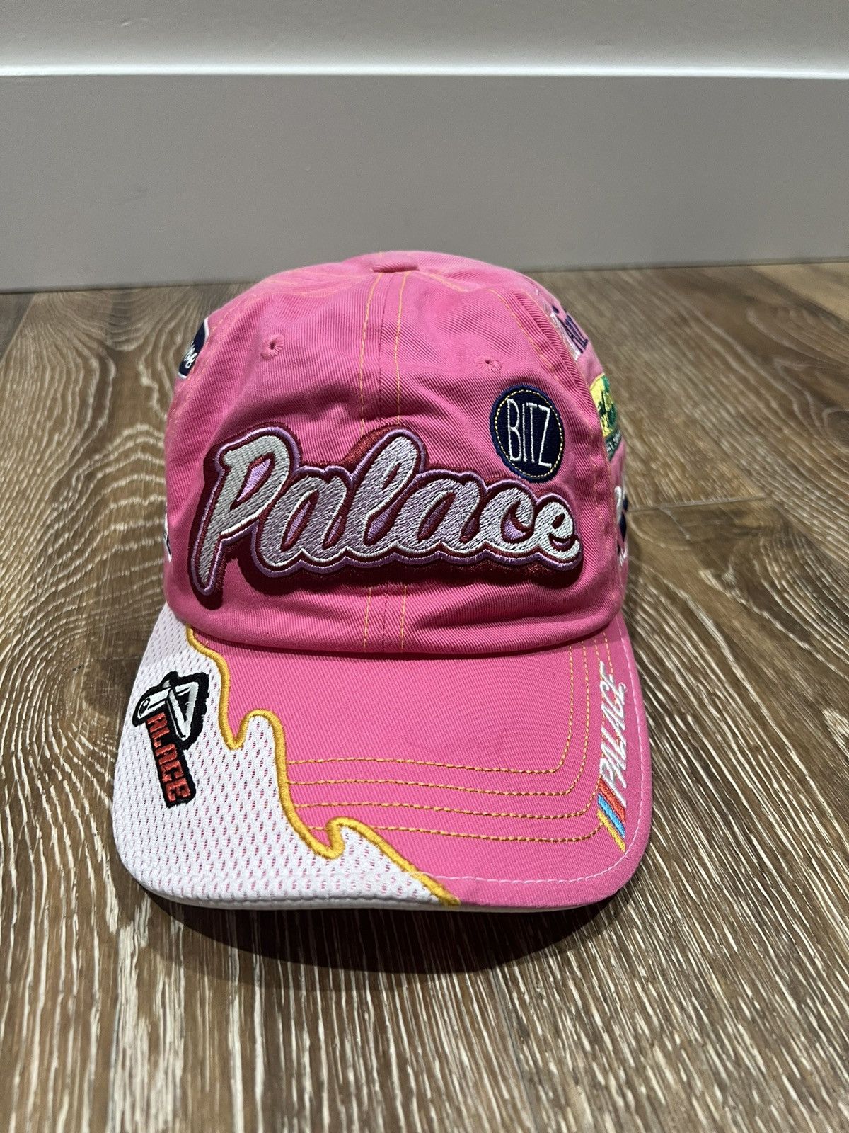 Palace Palace Team Racing 6 Panel Cap | Grailed