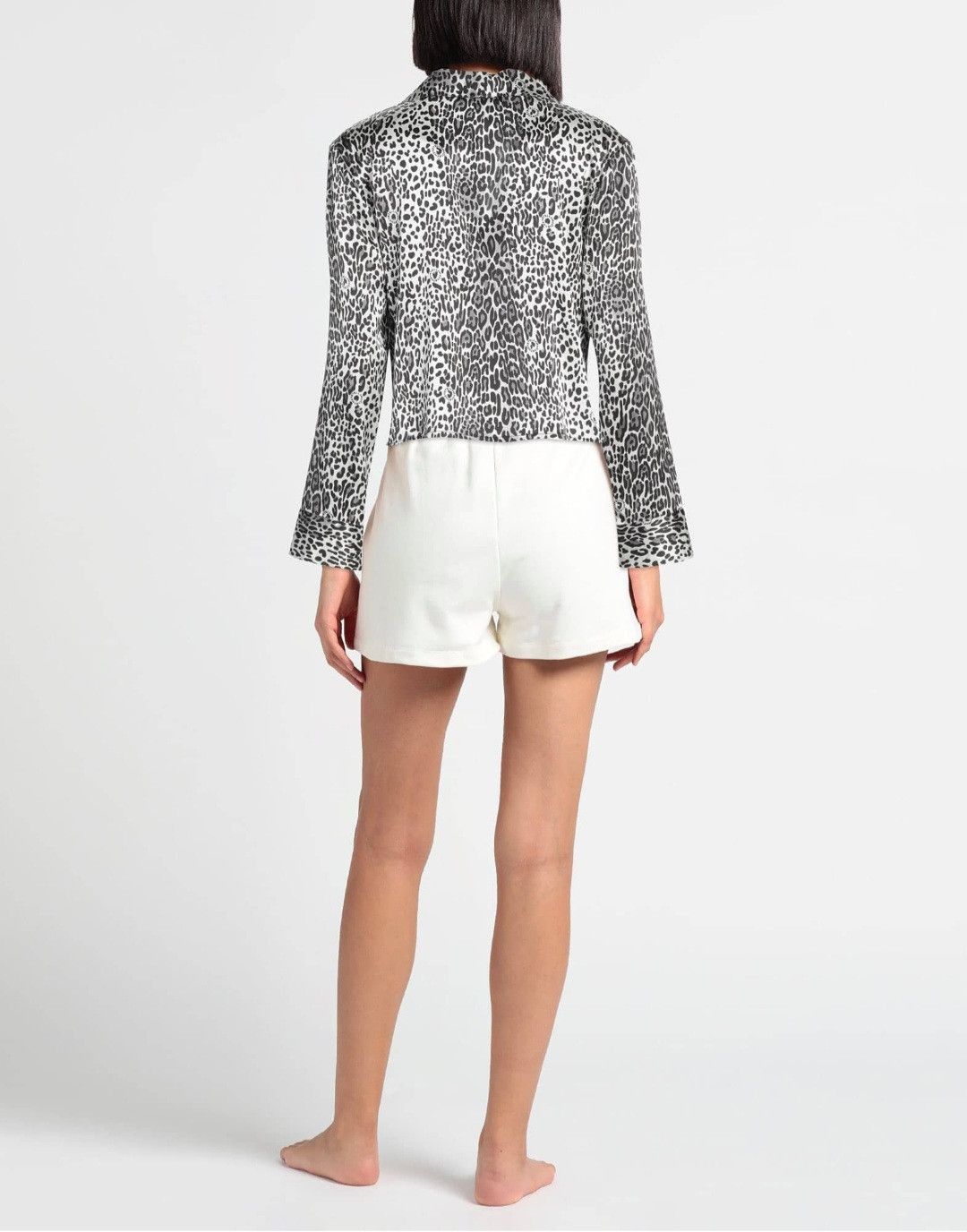 Stella McCartney Stella McCartney - Leopard Printed Silk Cropped Shirt (NWT) Size S / US 4 / IT 40 - 9 Thumbnail