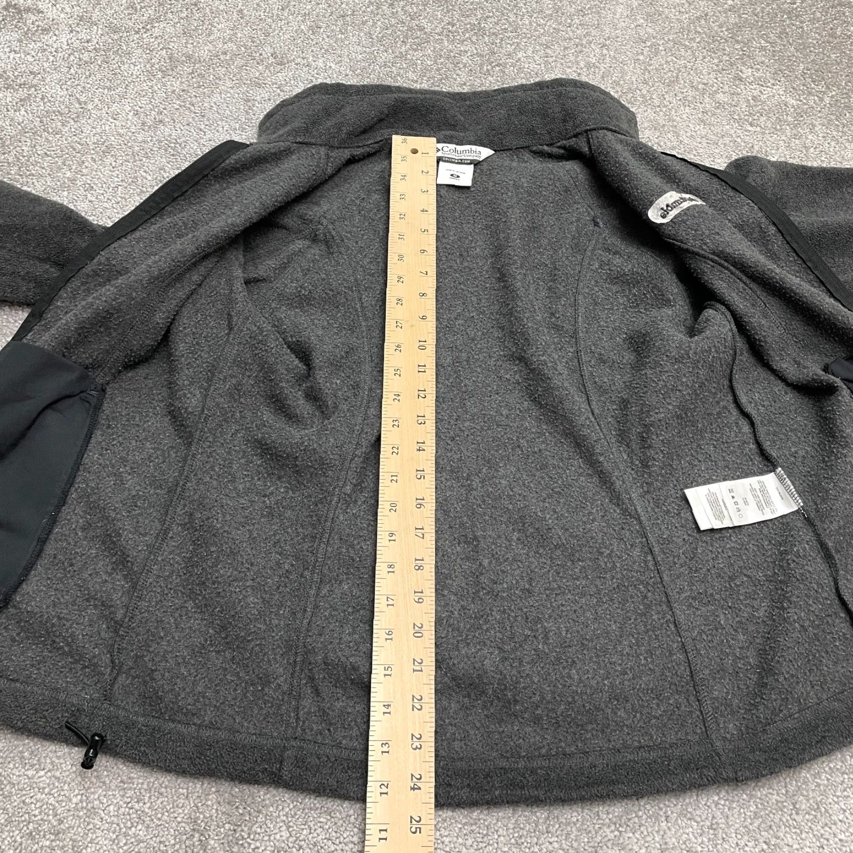 Vintage Columbia Benton Springs Jacket Womens Medium Gray Full Zip Outdoor Shirt Size M / US 6-8 / IT 42-44 - 5 Thumbnail