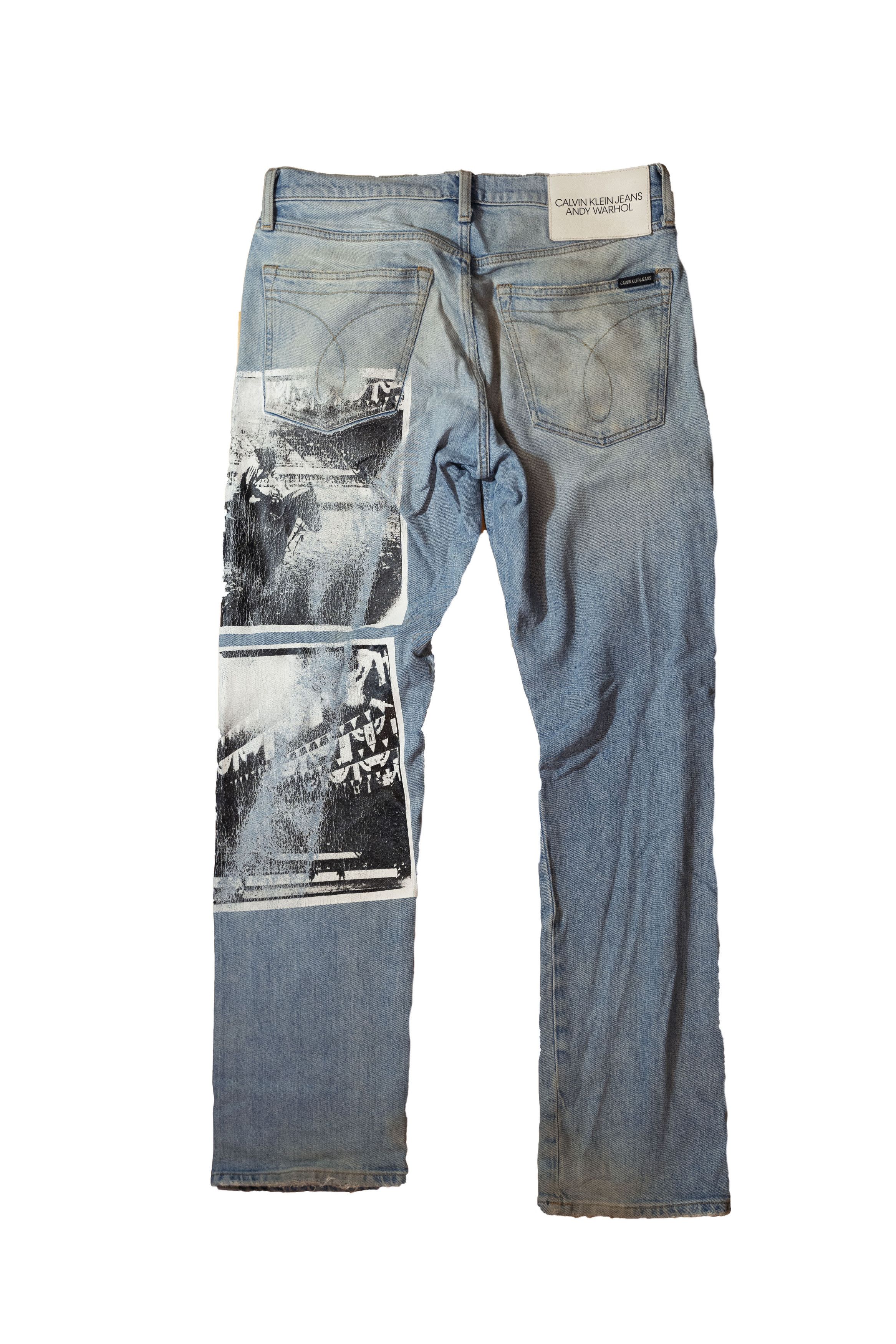 Andy Warhol × Calvin Klein Calvin Klein x Andy Warhol Jeans Size US 32 / EU 48 - 5 Thumbnail