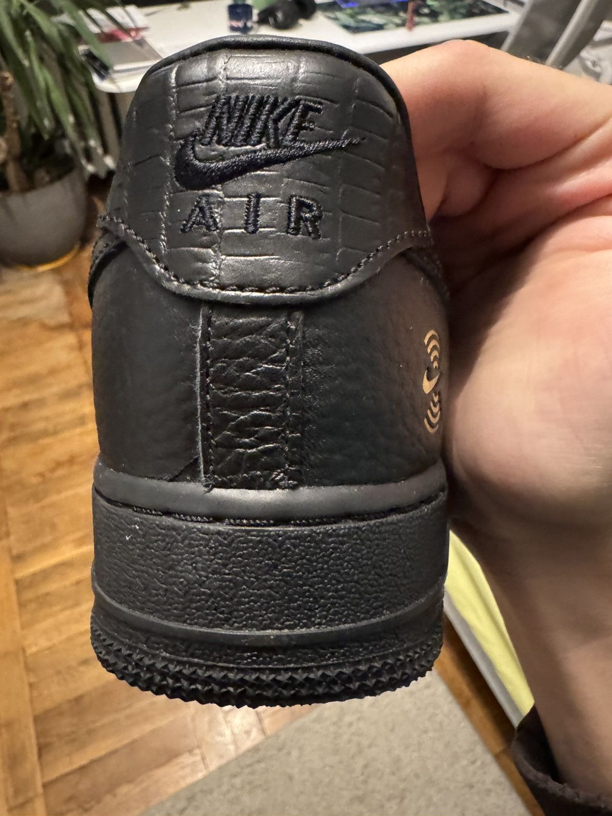 Nike nike air force 1 40th anniversary split black white Size US 8.5 / EU 41-42 - 11 Thumbnail