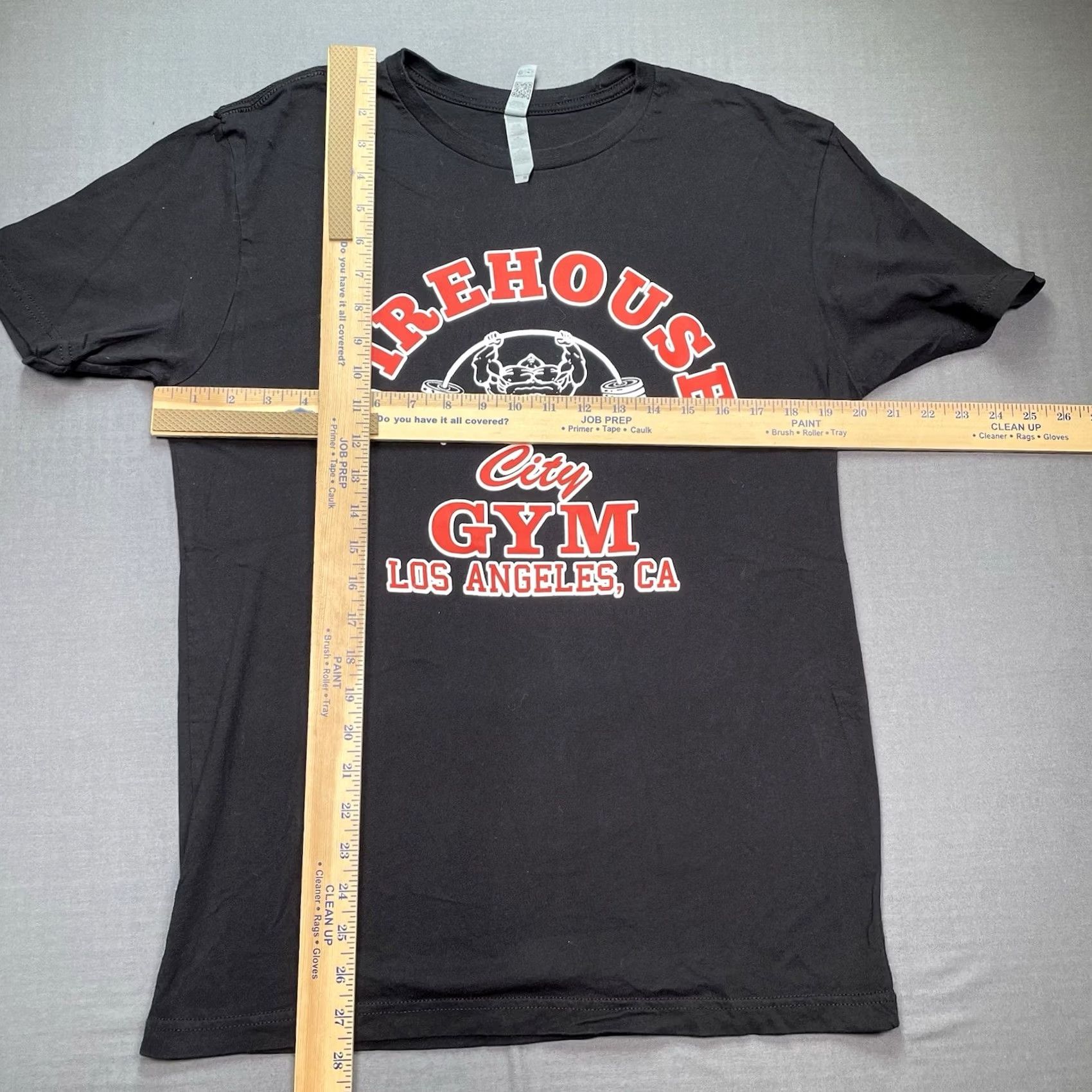 Vintage Los Angeles Gym Shirt Men’s M Firehouse Gym Parody Tee Lifting Body Builder Black Funny Tee Mens M Size US M / EU 48-50 / 2 - 4 Thumbnail