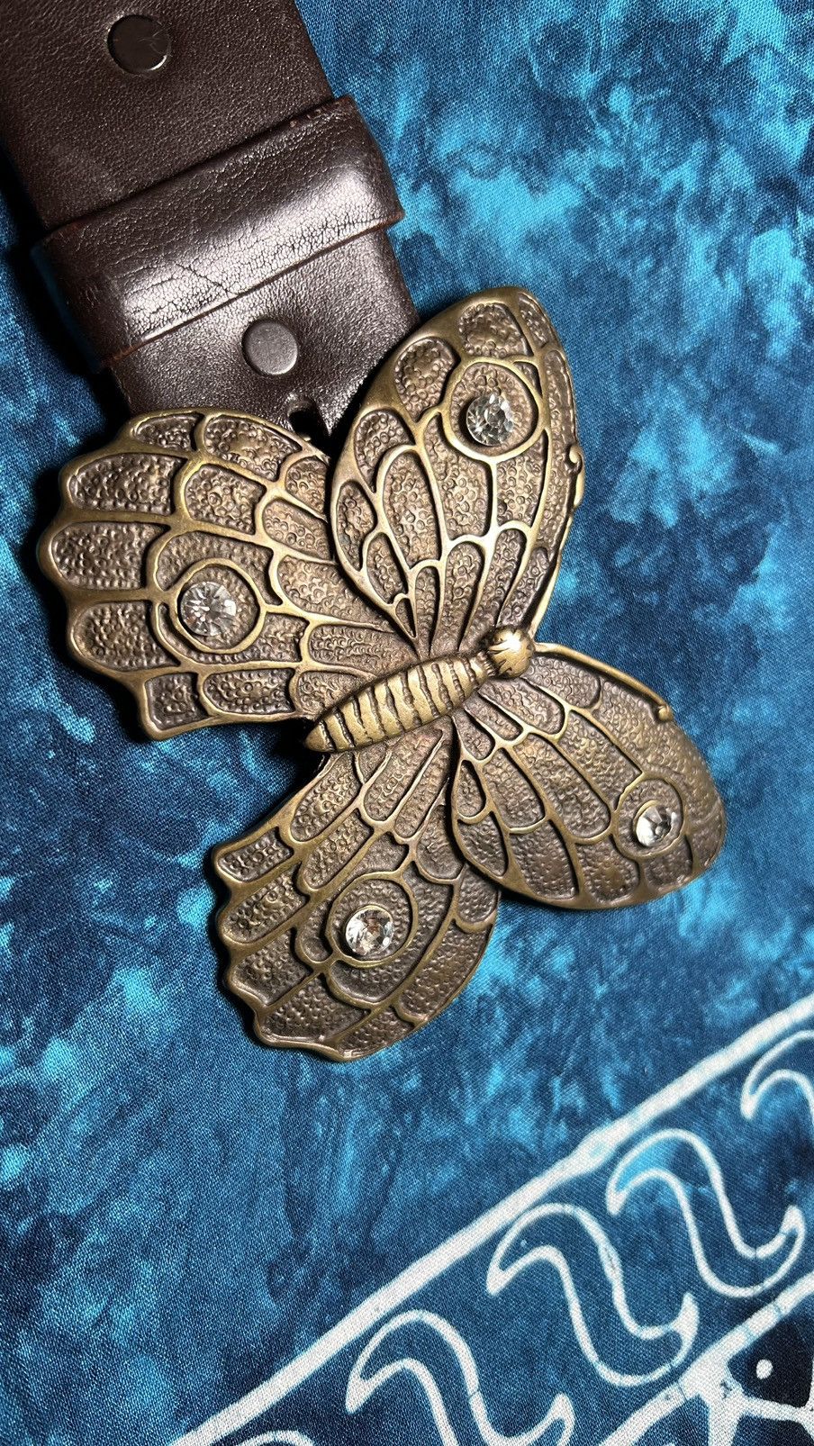 Vintage Vintage belts Butterfly made in Italy y2k Size 36 - 9 Thumbnail