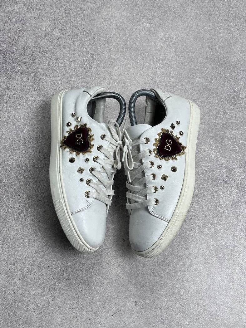 Vintage Dolce&Gabbana Archival Low Leather Sneakers Y2K 39