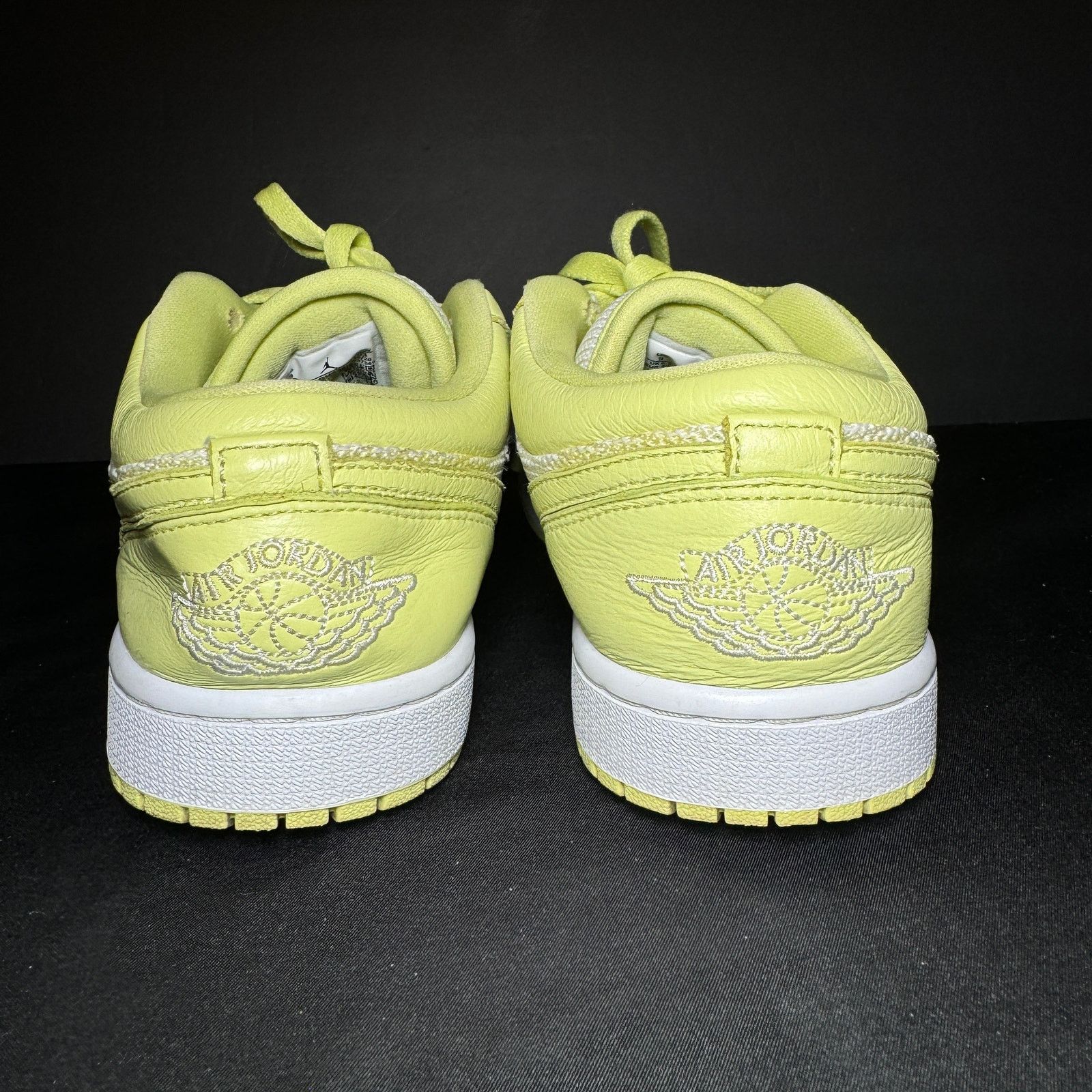 Jordan Brand × Nike Wmns Nike Air Jordan 1 Low Limelight Women's Shoes - Size 9 Size US 9 / IT 39 - 6 Thumbnail