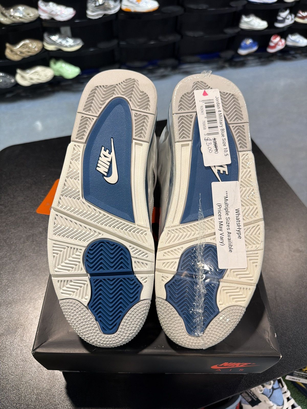 Jordan Brand Jordan 4 Military Blue Size-10.5 Brand New Quick Shipping Size US 10.5 / EU 43-44 - 7 Thumbnail