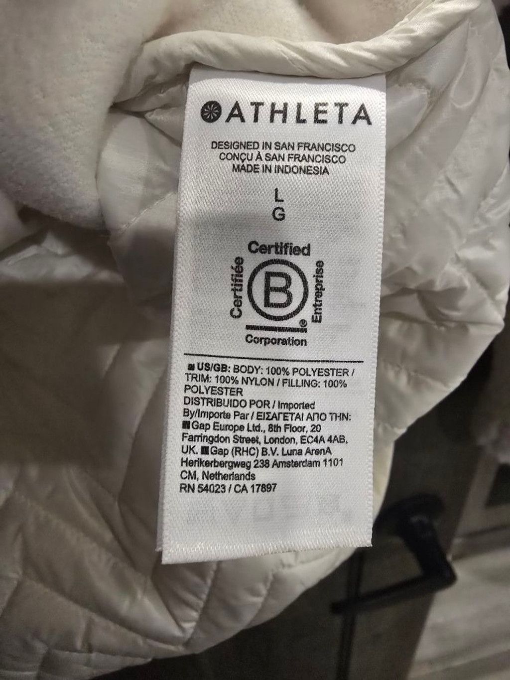 Athleta Athleta White Sherpa Fleece Snap Pullover Sweatshirt L Size L / US 10 / IT 46 - 9 Thumbnail
