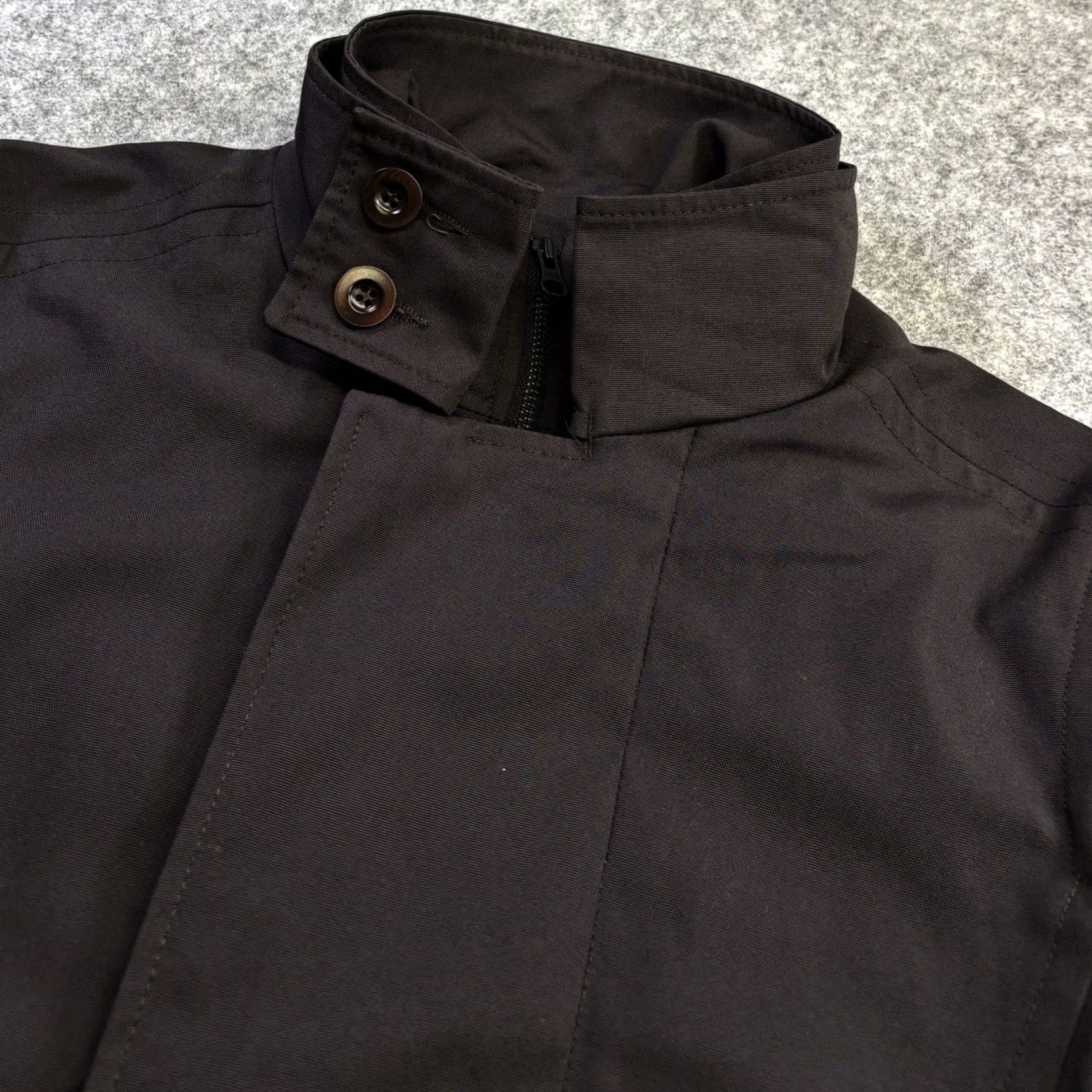 Reiss VINTAGE Reiss Coat Jacket Medium Mens Dark Brown Zip Up Smart Casual Pre Loved Size US M / EU 48-50 / 2 - 3 Thumbnail