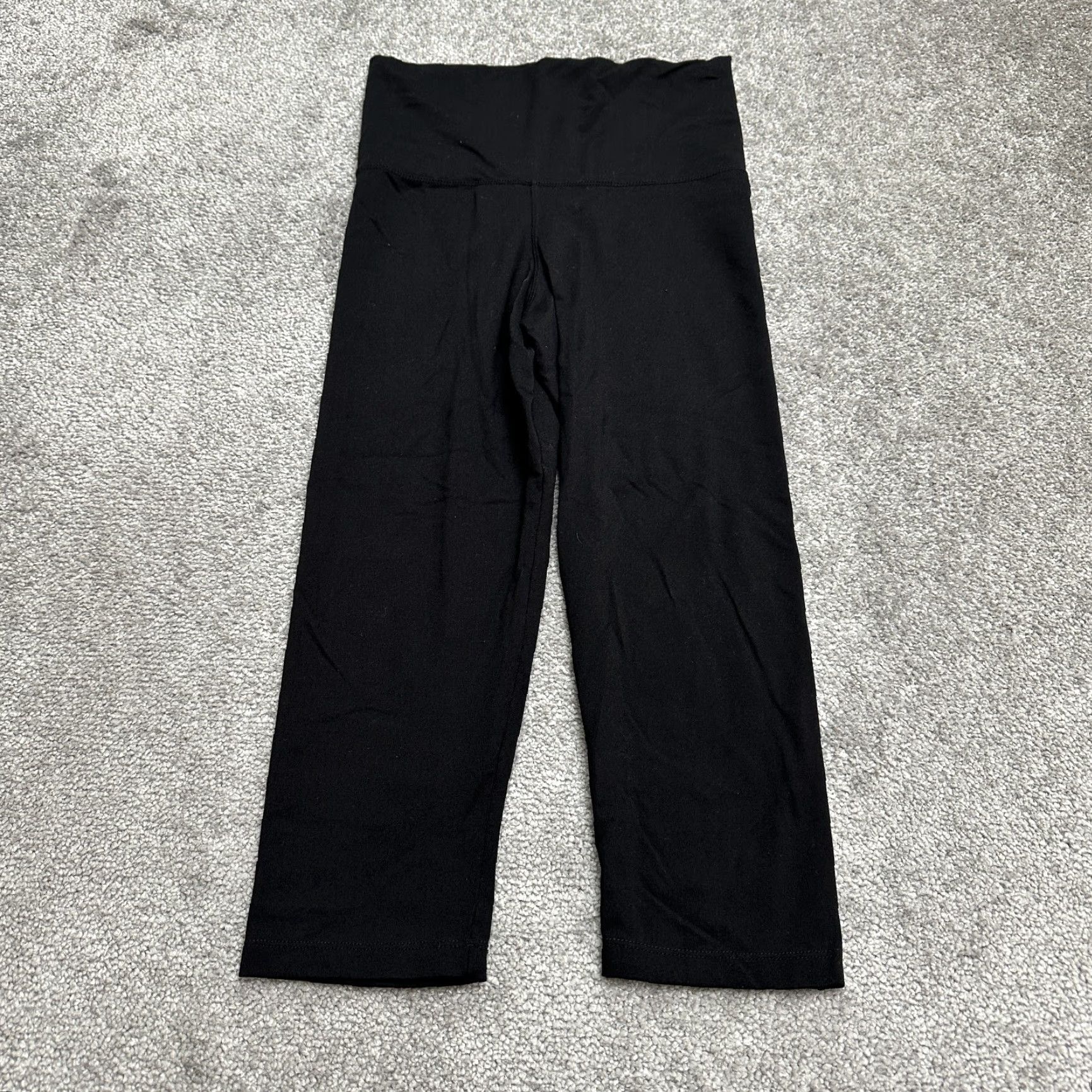 Vintage WEAR ME OUT Black Compression Pants M/L Womens Athletic Yoga Activewear Size 32" / US 10 / IT 46 - 2 Thumbnail