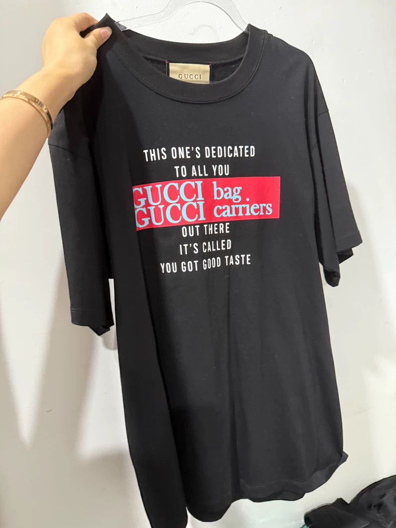 Gucci Gucci Black short sleeves Size US L / EU 52-54 / 3 - 1 Thumbnail