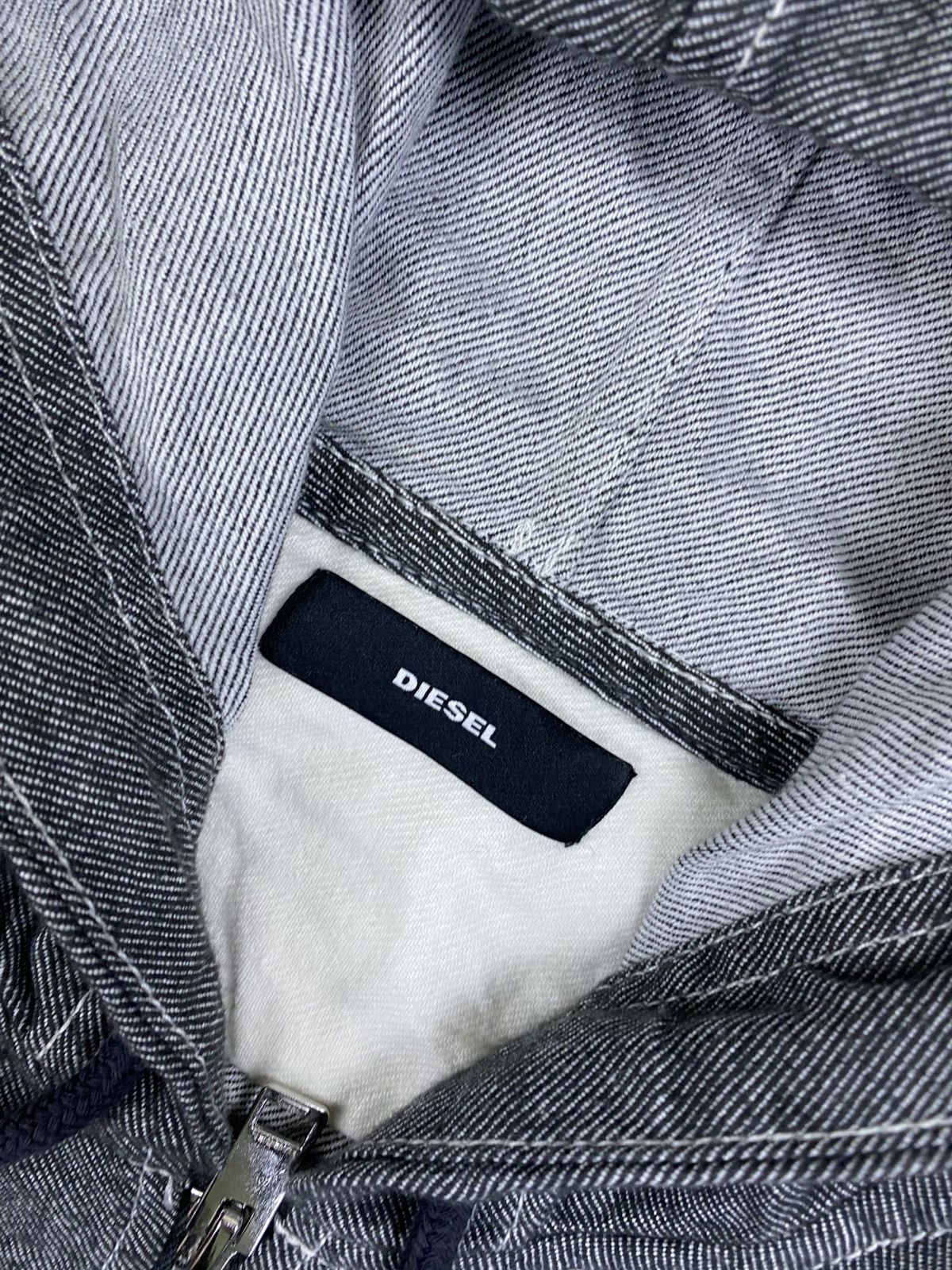 Diesel Vintage Diesel Double Pocket Zip-Up Hoodies Size US M / EU 48-50 / 2 - 10 Thumbnail