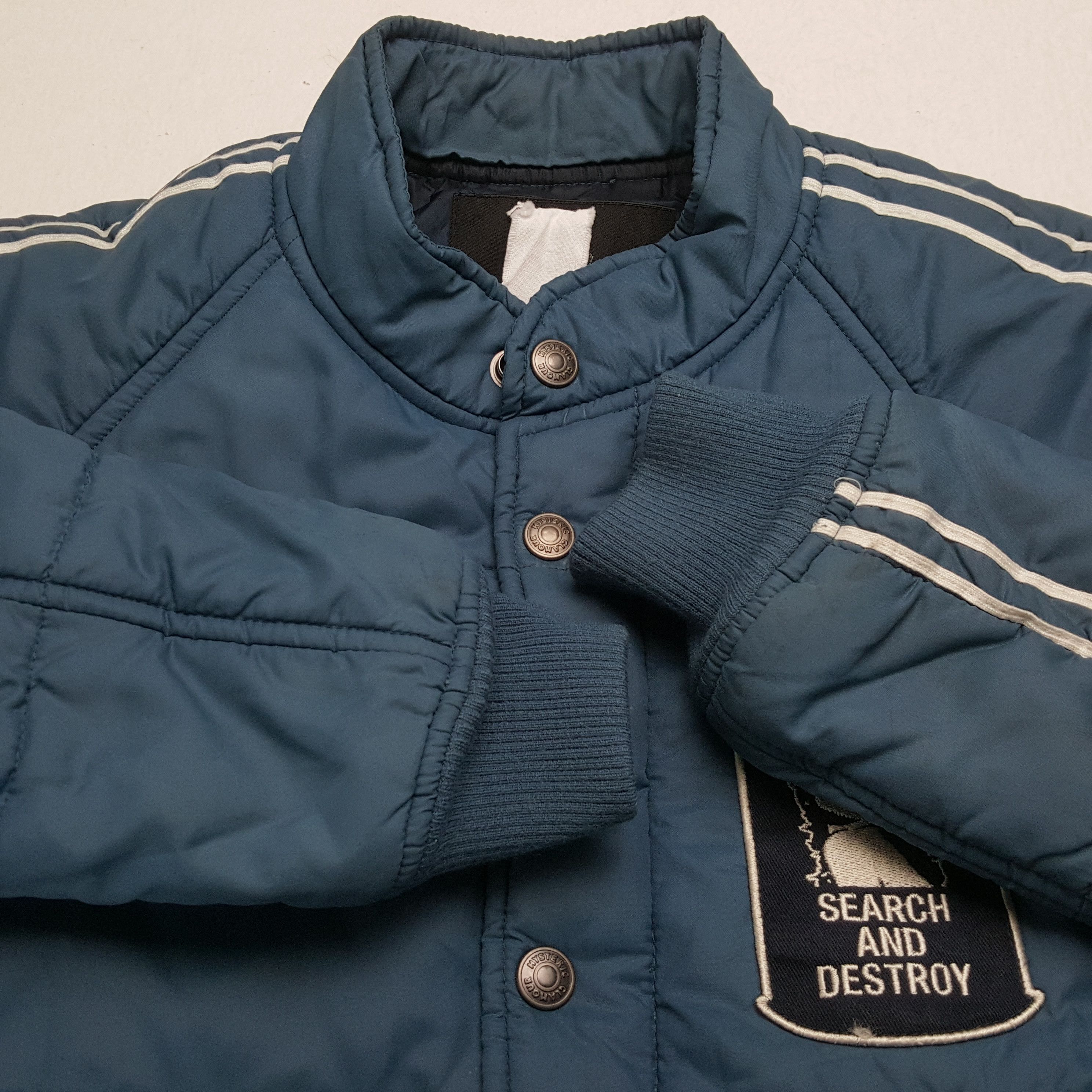 Hysteric Glamour × Japanese Brand × Vintage HYSTERIC GLAMOUR Japanese Brand Custom Art Puffer Jacket Size US S / EU 44-46 / 1 - 10 Thumbnail
