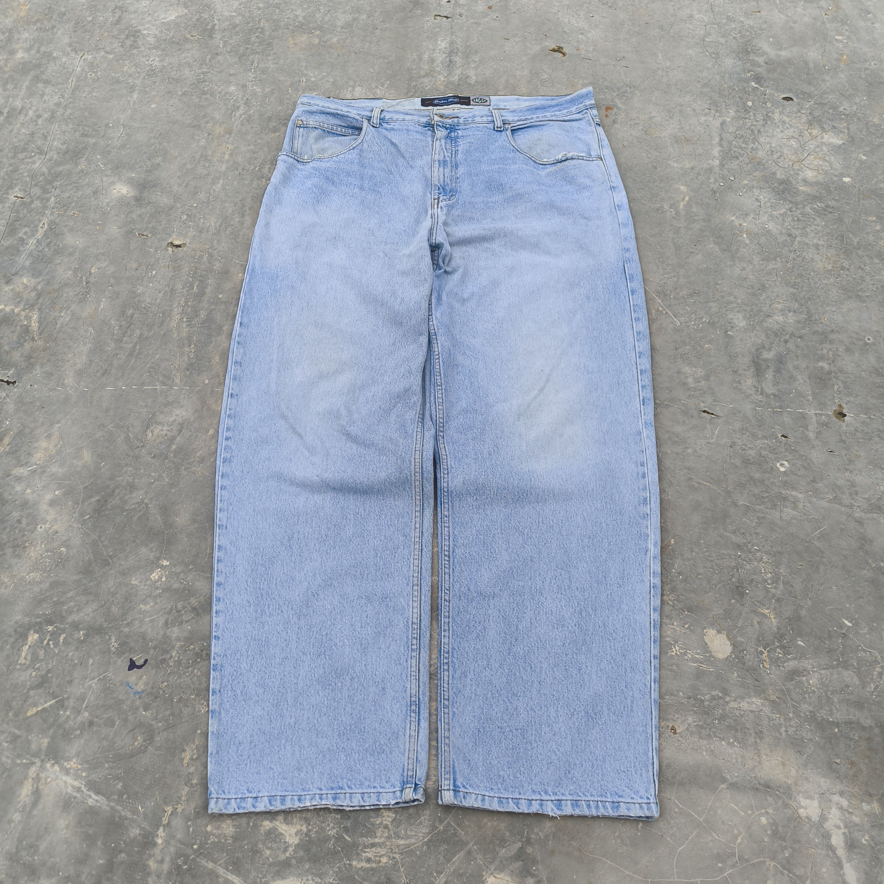 Anchor Blue Vintage baggy jeans anchor blue Size US 42 / EU 58 - 1 Thumbnail