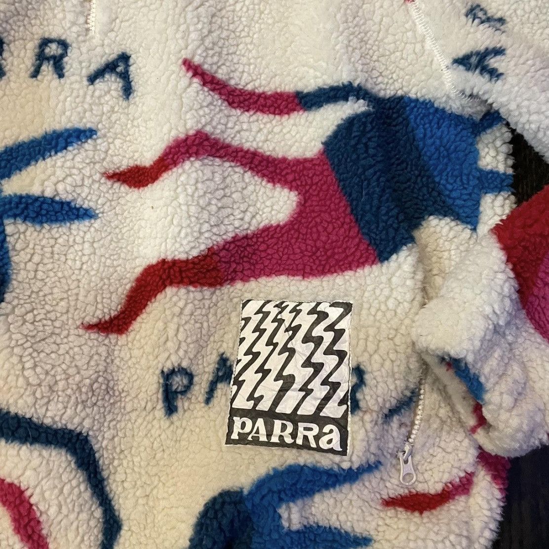Parra Jumping Foxes Fleece Quarter Zip Size US XL / EU 56 / 4 - 5 Thumbnail