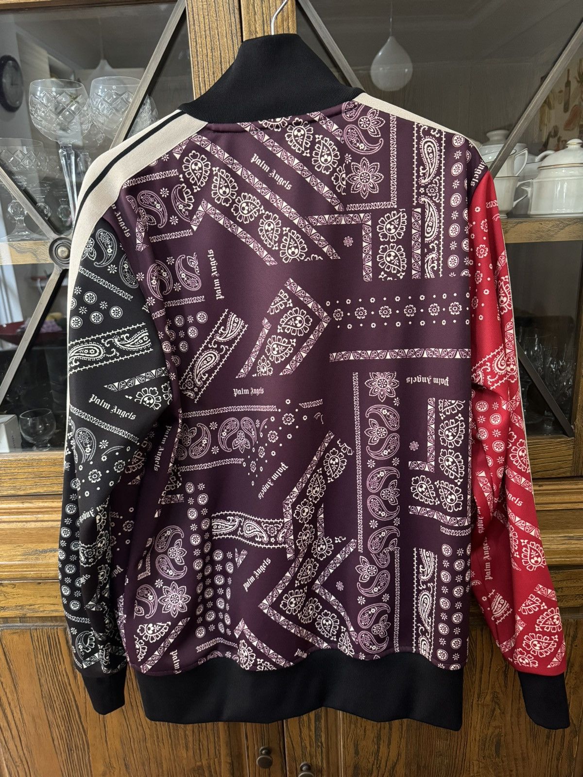 Palm Angels Palm Angels Bandana Track Jacket Size US XL / EU 56 / 4 - 4 Thumbnail