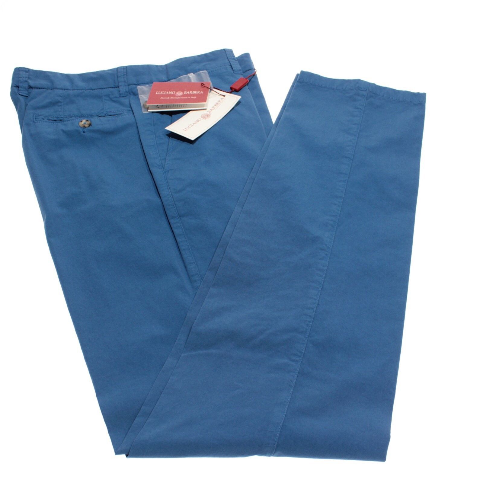 Luciano Barbera Luciano Barbera New with tags Chino Size 32 US In Blue Size US 32 / EU 48 - 2 Thumbnail