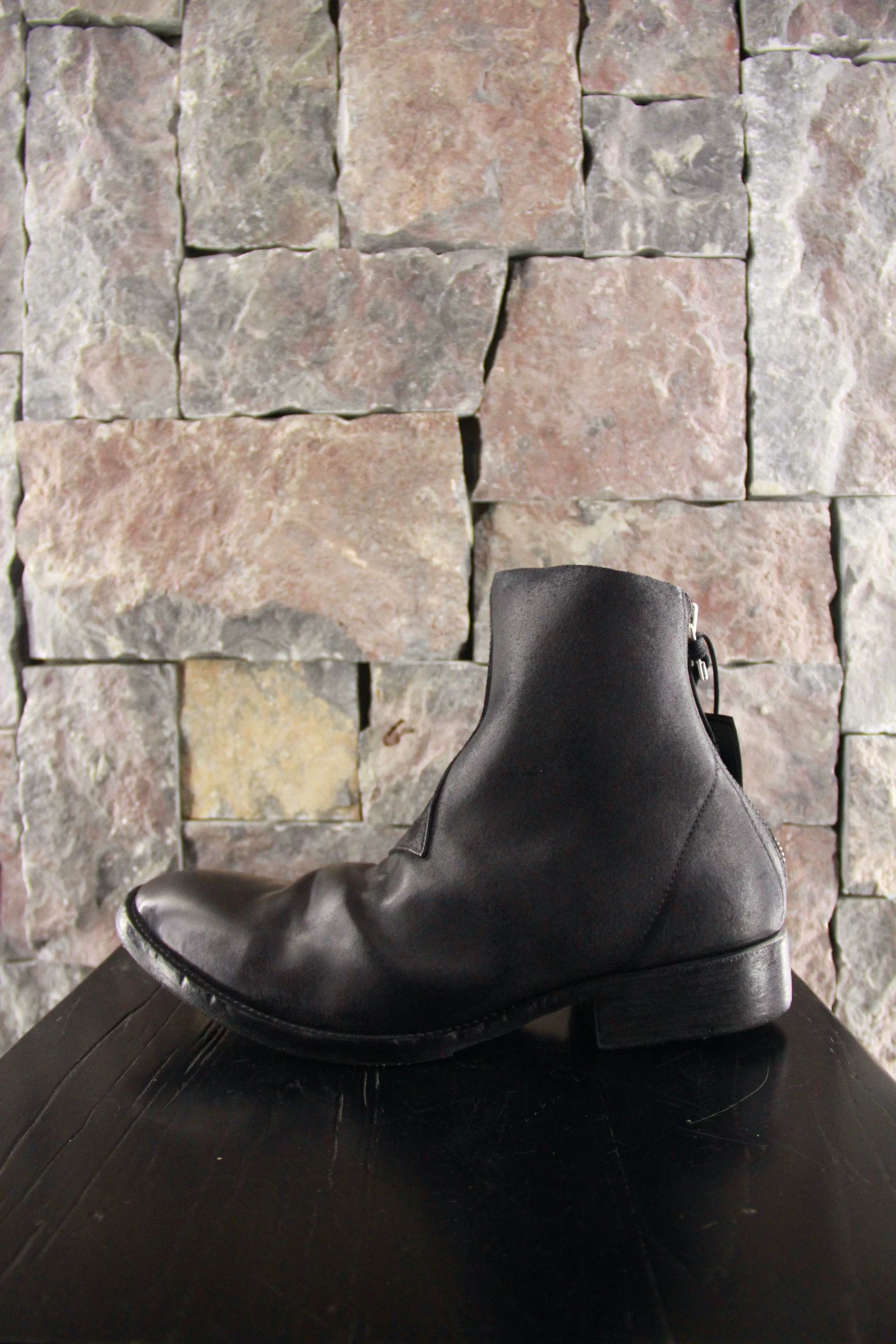 Boris Bidjan Saberi Boris Bidjan Saberi Black Boots Men 10 Size US 10 / EU 43 - 1 Thumbnail
