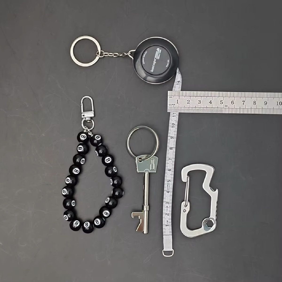 Other Multi Functional Metal Carabiner Set Keychain Size ONE SIZE - 5 Thumbnail