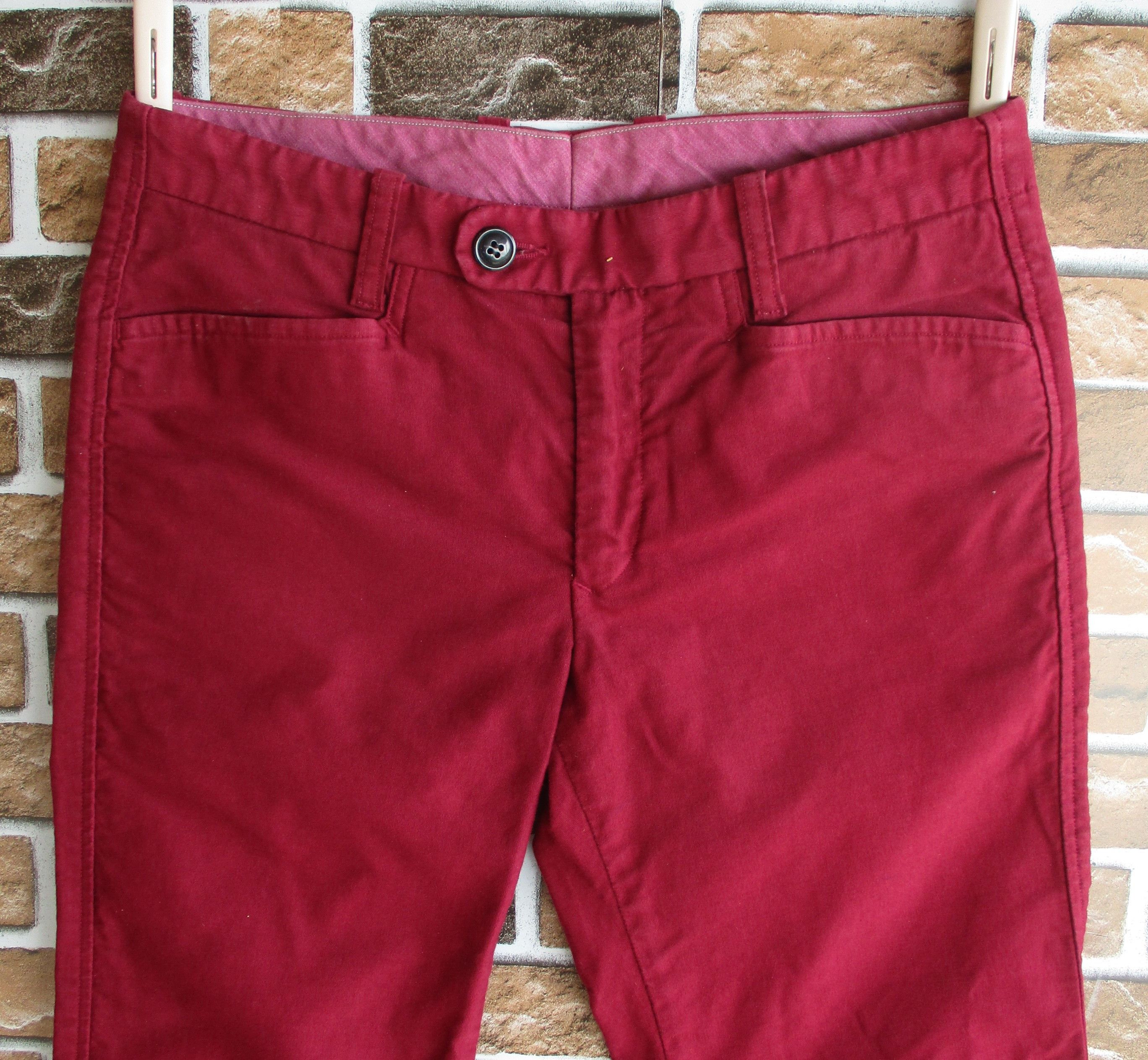 HOLLYWOOD RANCH MARKET × Vintage Twill Pants Size 1 Low Rise Straight Leg W29 L31 Size US 29 - 3 Thumbnail