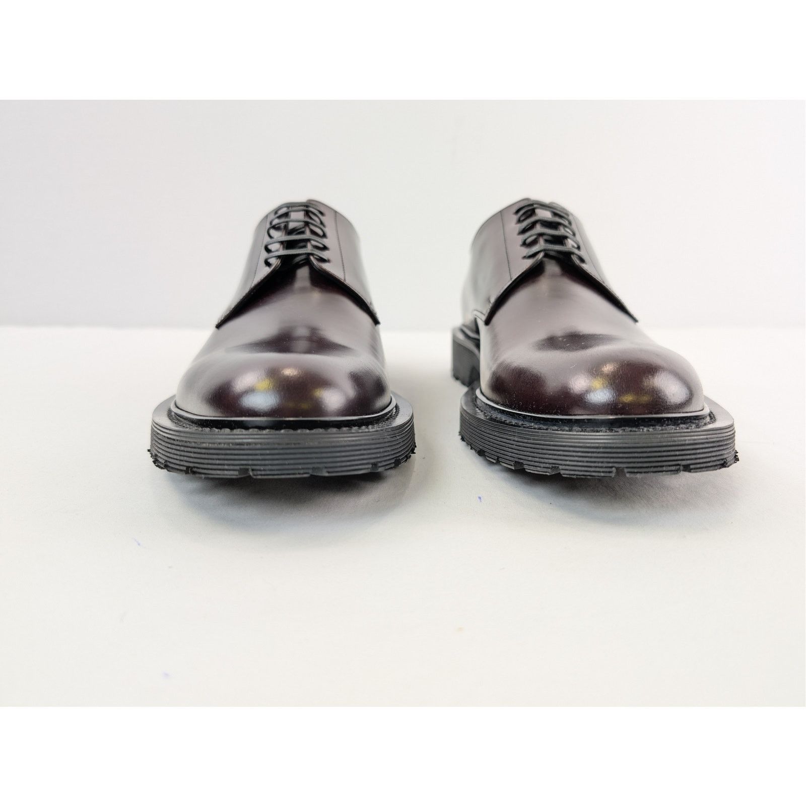 Saint Laurent Paris o1rshd1 Army 20 Derby Boots in Dark Wine (Burgundy) Size US 12 / EU 45 - 8 Thumbnail