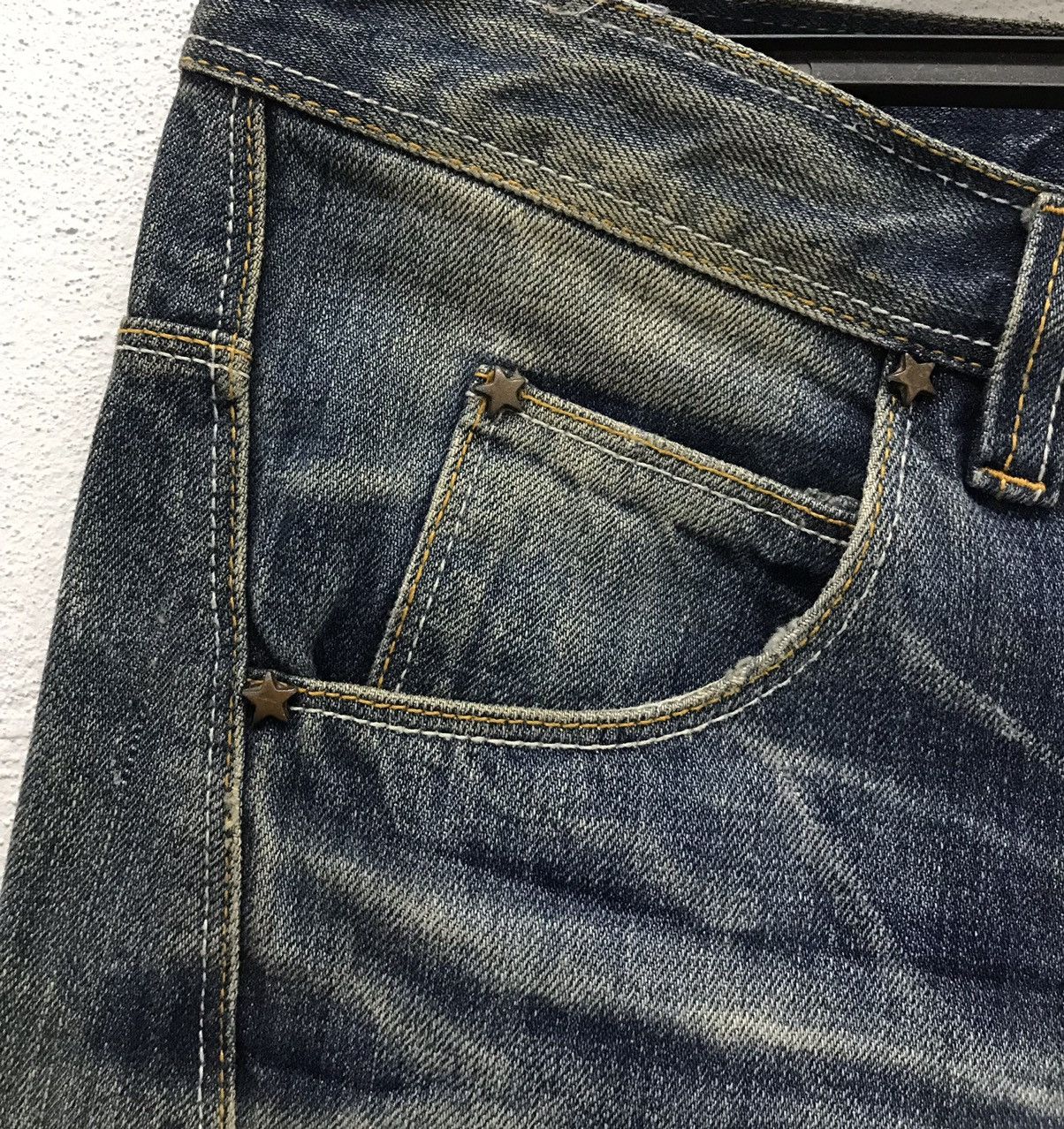 Japanese Brand × Vintage Vintage Bit Blue Denim Pants Size US 34 / EU 50 - 5 Thumbnail