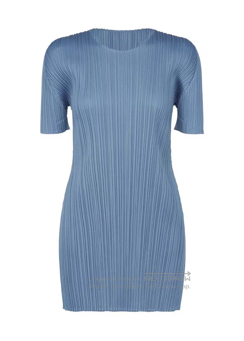 Issey Miyake Issey Miyake Haze Blue Long Top Size L / US 10 / IT 46 - 2 Thumbnail
