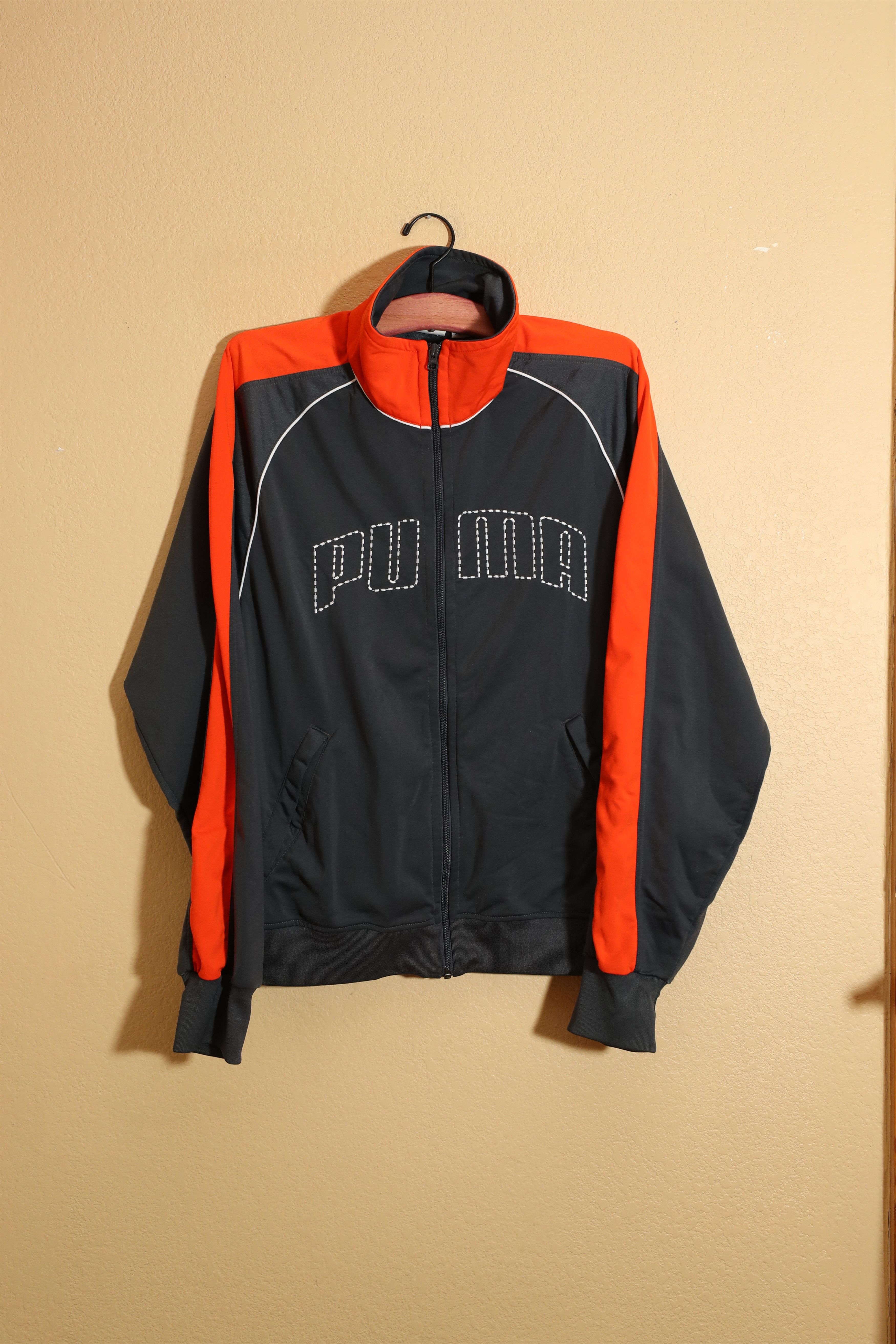 Puma Vintage 90s Puma Zip Up Track Jacket (XL) Size US XL / EU 56 / 4 - 1 Thumbnail