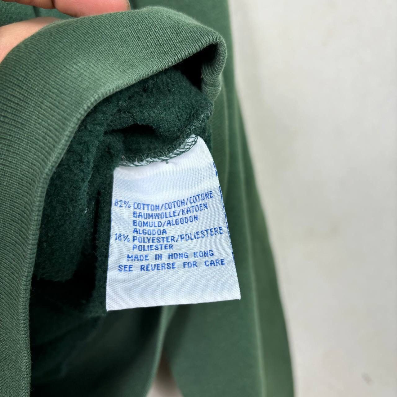Polo Ralph Lauren Vintage Polo Ralph Lauren 90s P Logo Sweatshirt Boxy Green S Size US S / EU 44-46 / 1 - 8 Thumbnail