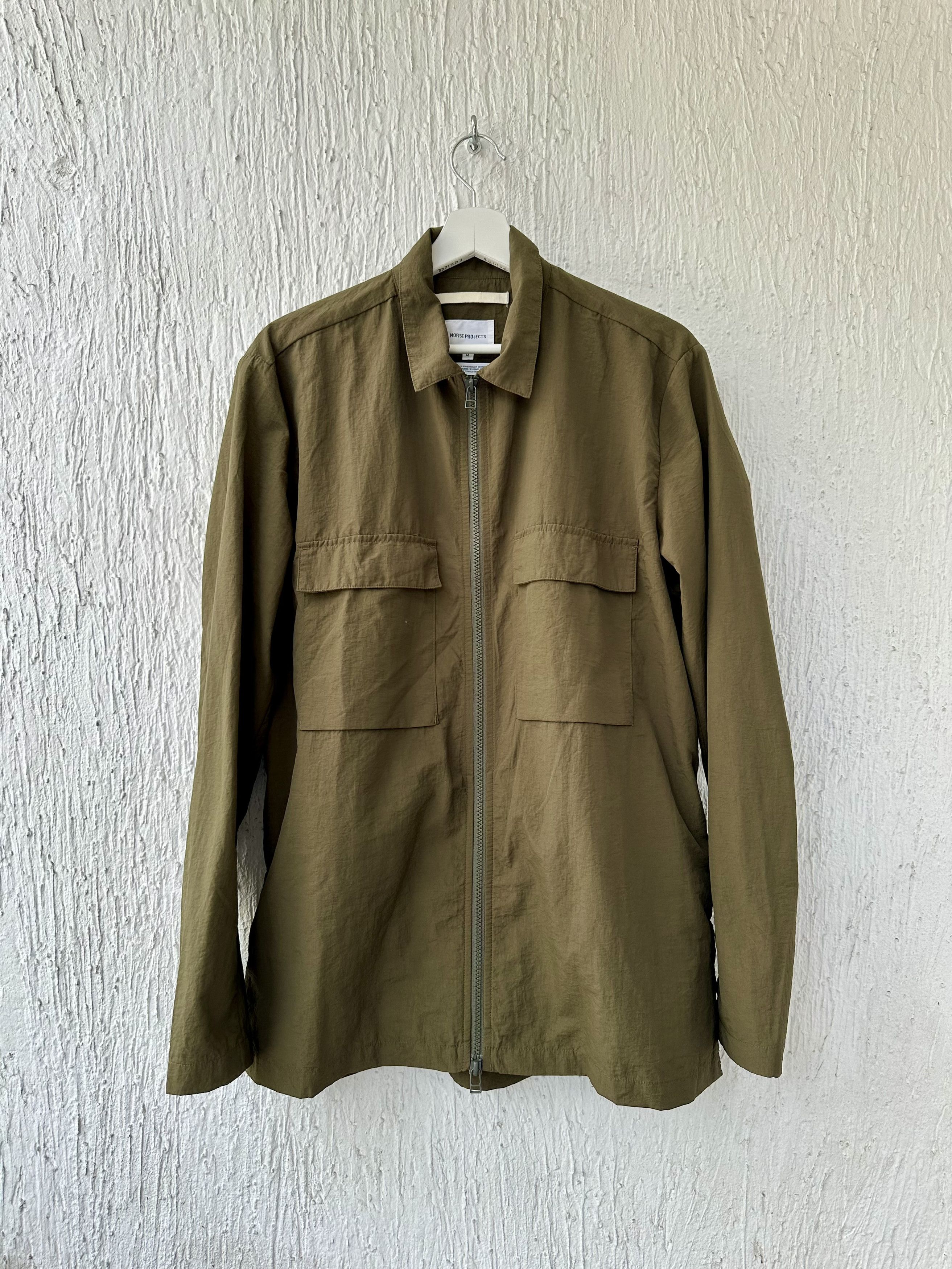 Norse Projects JENS ZIP OVERSHIRT Size US M / EU 48-50 / 2 - 1 Thumbnail