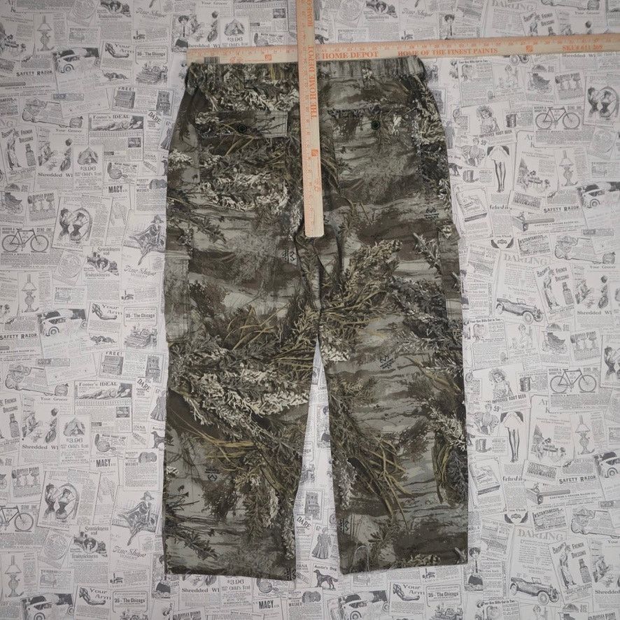 Realtree 36 -Vintage Y2K real tree baggy carpenter workwear 00s pants Size US 36 / EU 52 - 4 Thumbnail