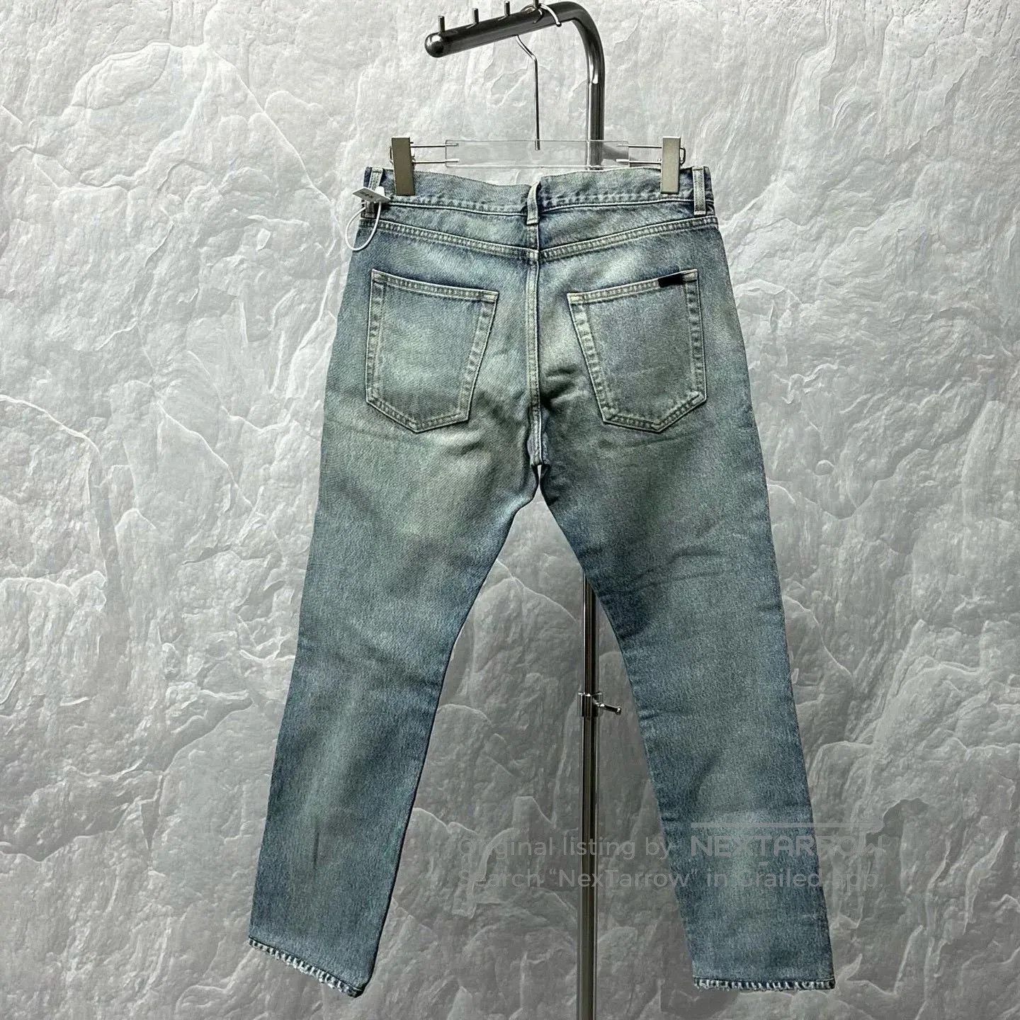 Saint Laurent Paris new saint laurent classic washed denim pants. Size US 29 - 2 Thumbnail