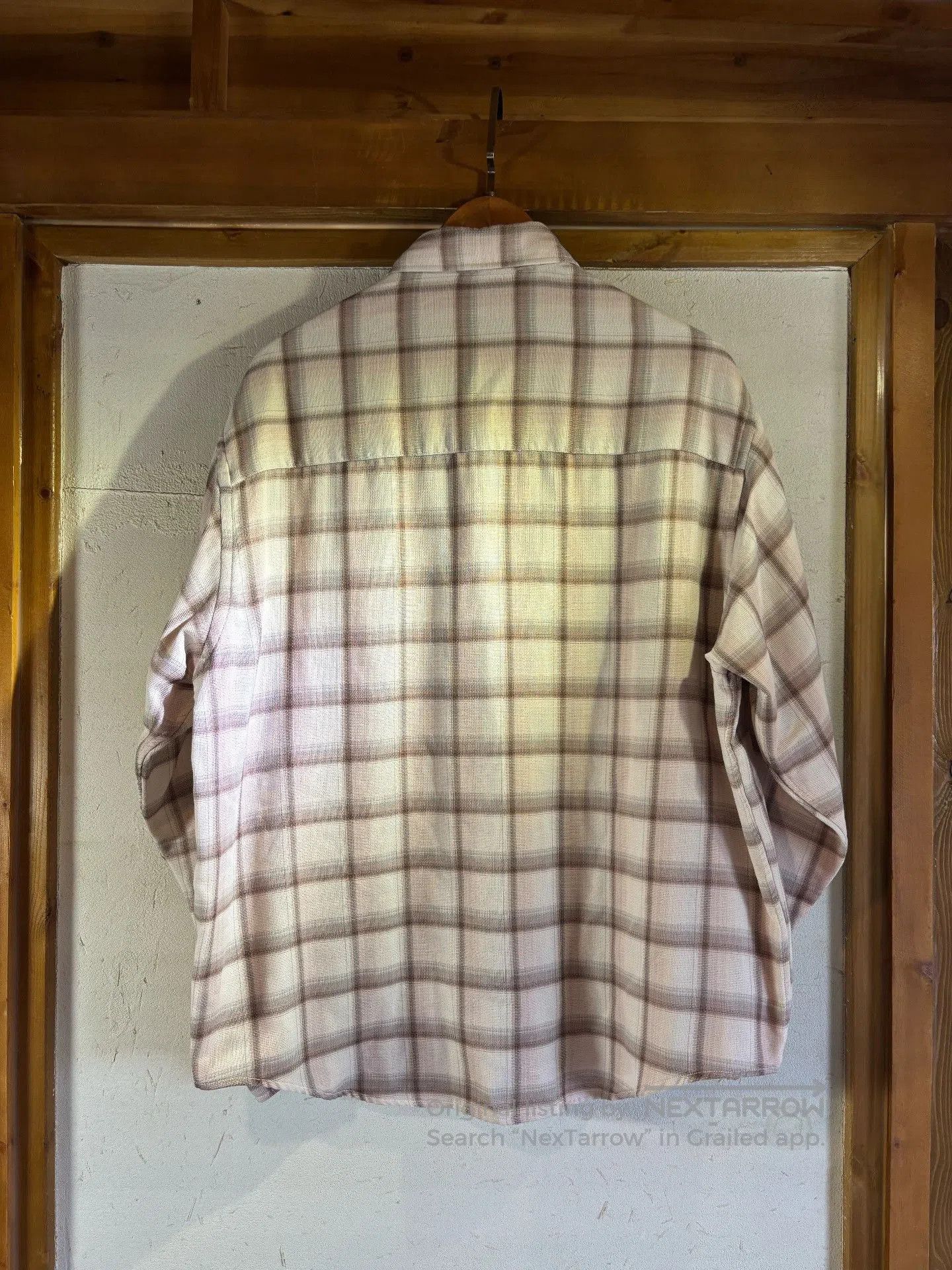 United Arrows United Arrows Pink Plaid Blended Shirt. Size US L / EU 52-54 / 3 - 9 Thumbnail