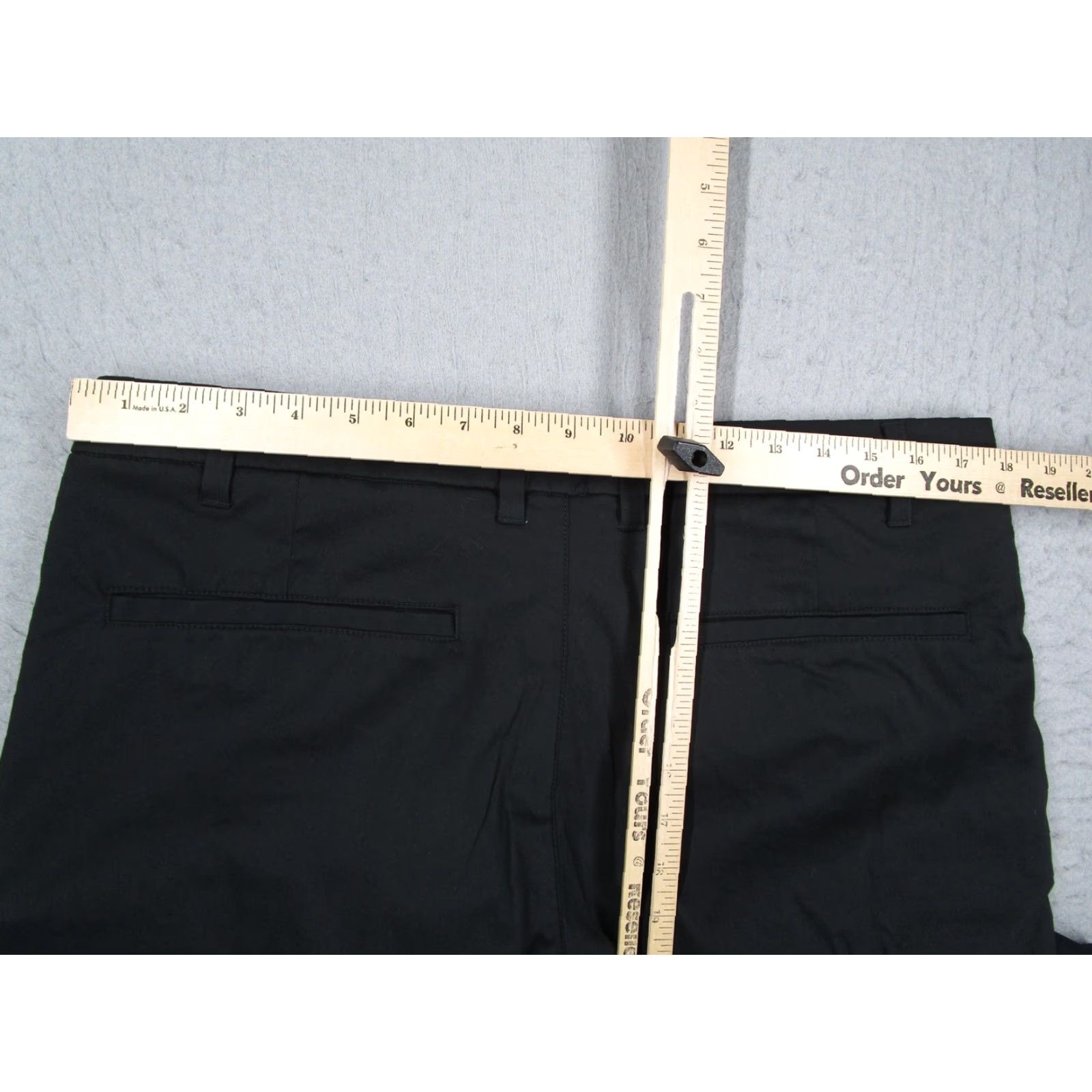 Vintage Birddogs Pants Mens 36x31 Black Stretch Khakis Lined Casual Golf Performance Waist 36 Pockets Tapered Size US 36 / EU 52 - 5 Thumbnail