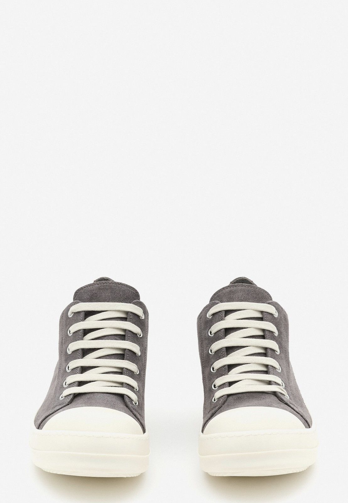 Rick Owens Last Rick Owens Ramones Suede Low-Top Sneakers Size US 12 / EU 45 - 5 Thumbnail