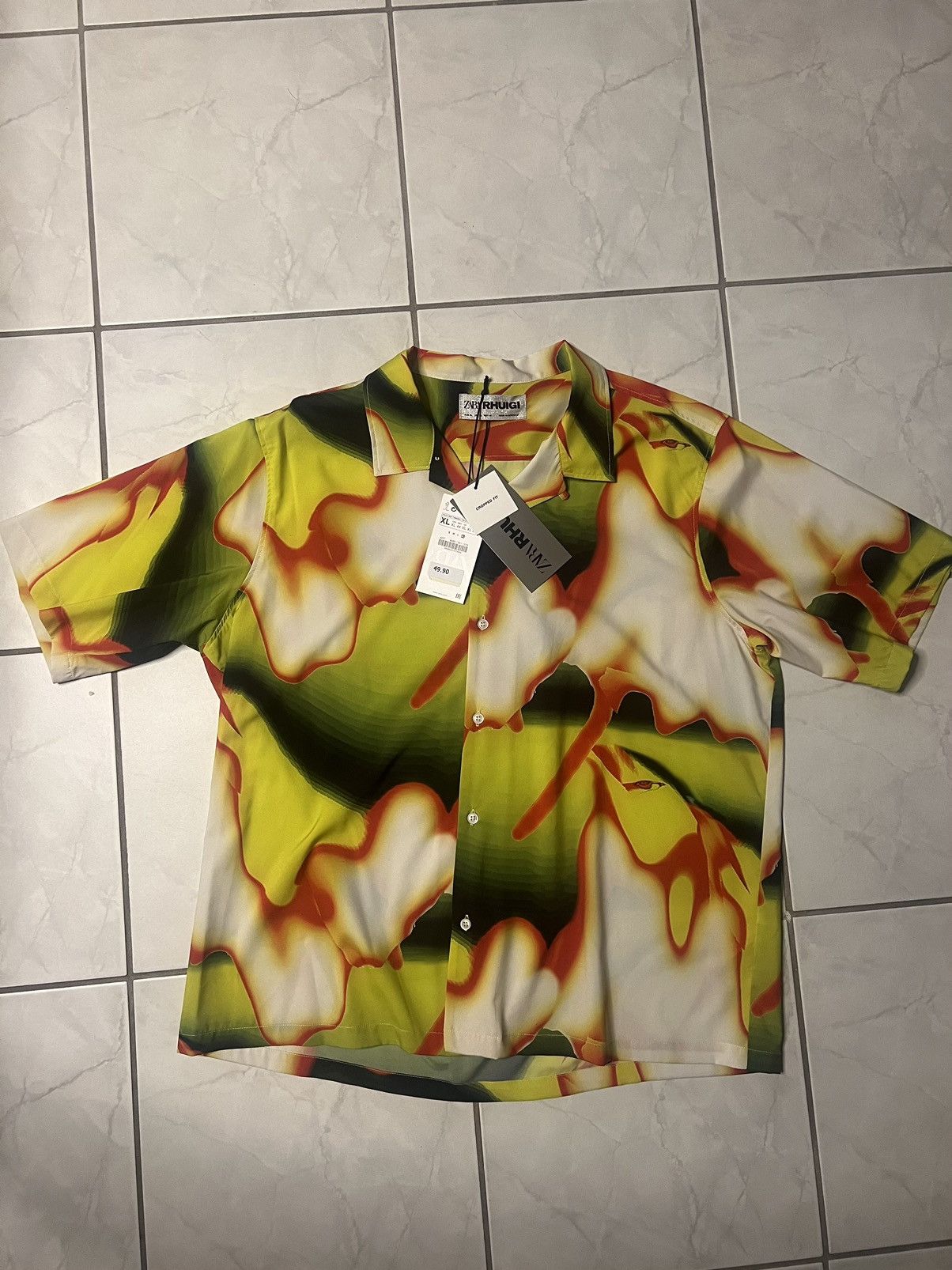 Rhude × Zara zara x rhuigi “redefining human uniform” thermal s/s shirt Size US XL / EU 56 / 4 - 3 Thumbnail