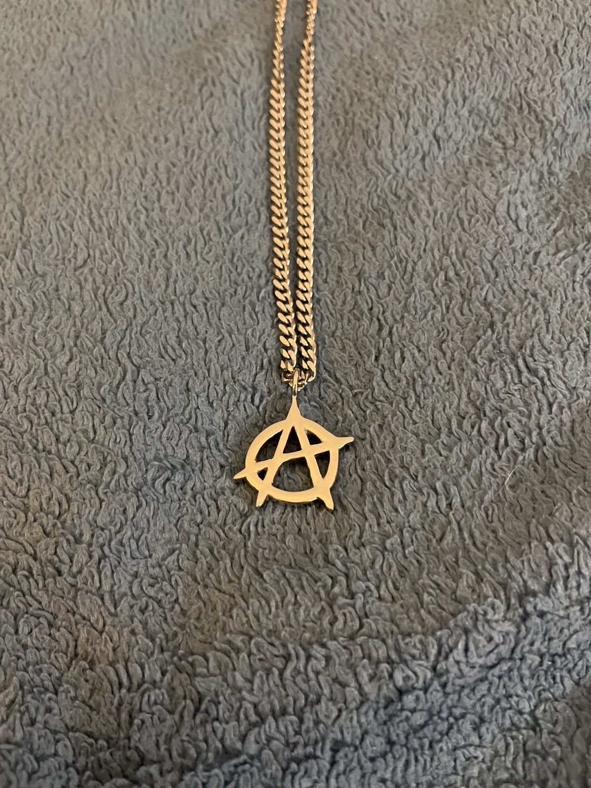 Jewelry Hard Jewelry Anarchy Pendant With Chain Size ONE SIZE - 1 Thumbnail
