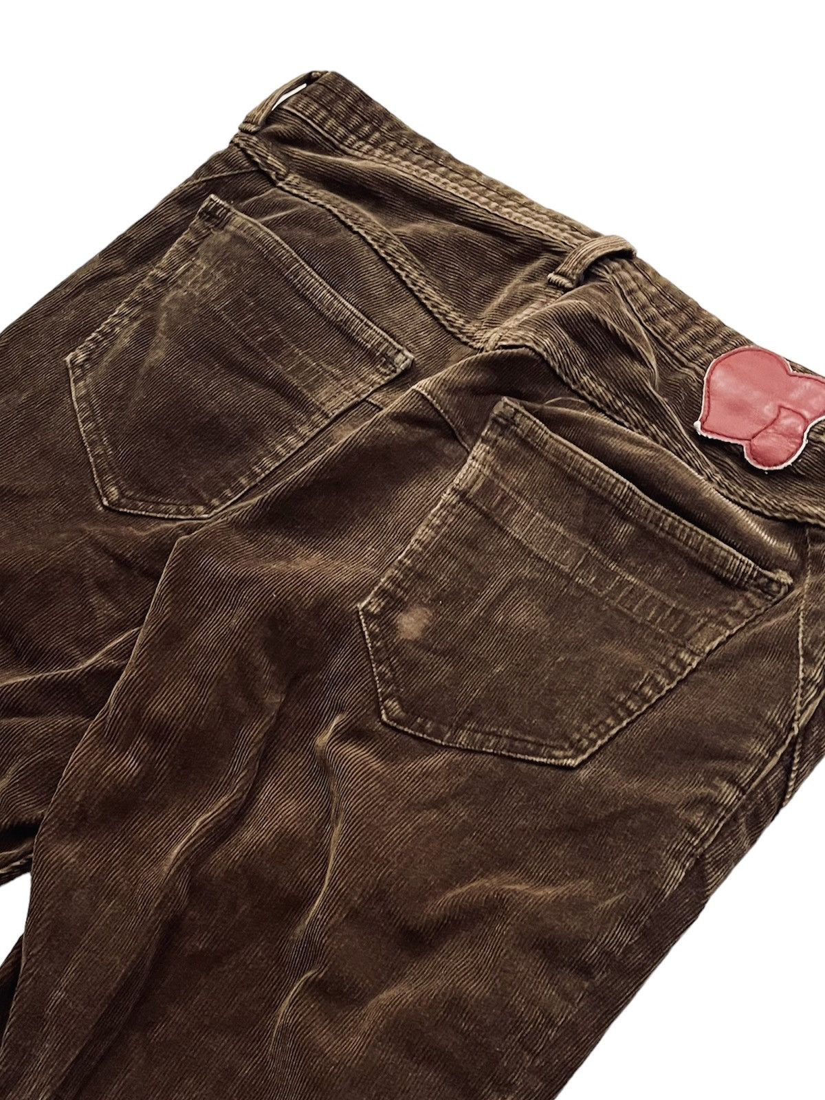 image of Number N Ine Aw09 Brown Corduroy Pain Denim, Men's (Size 32)