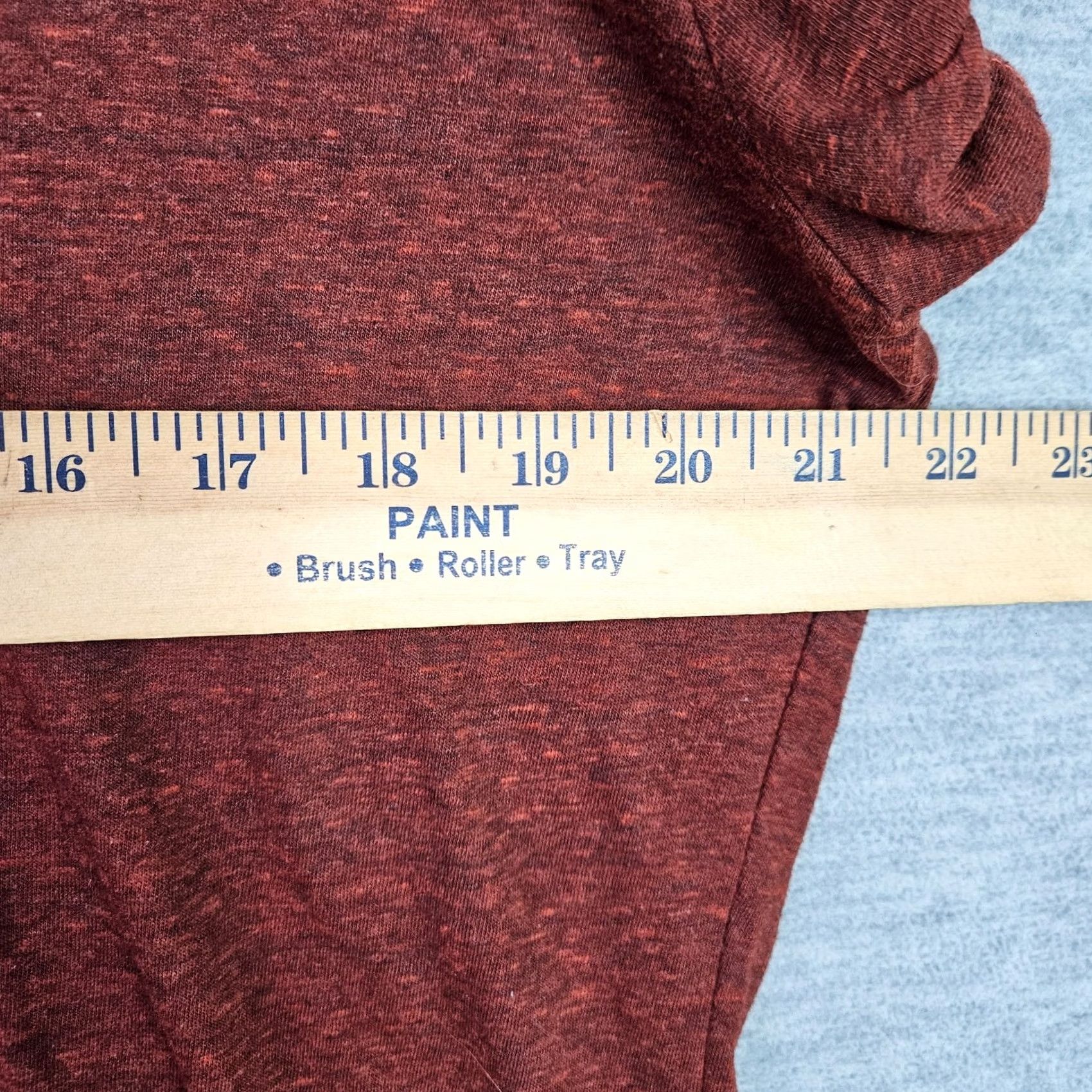 Gustin GUSTIN Mens Rusty Brown Short Sleeve Crew Neck Tee M Made in USA Size US 31 - 3 Thumbnail