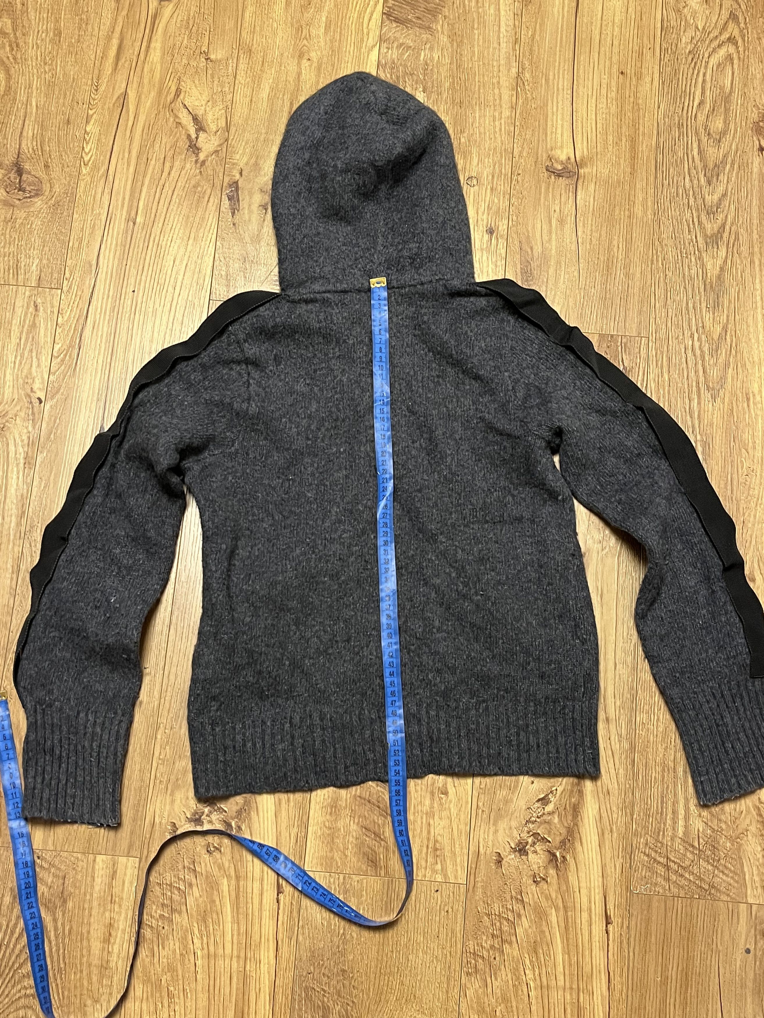 Dolce & Gabbana Dolce&Gabbana Avant-Garde Wool Hoodie Striped Lampas Size M / US 6-8 / IT 42-44 - 9 Thumbnail