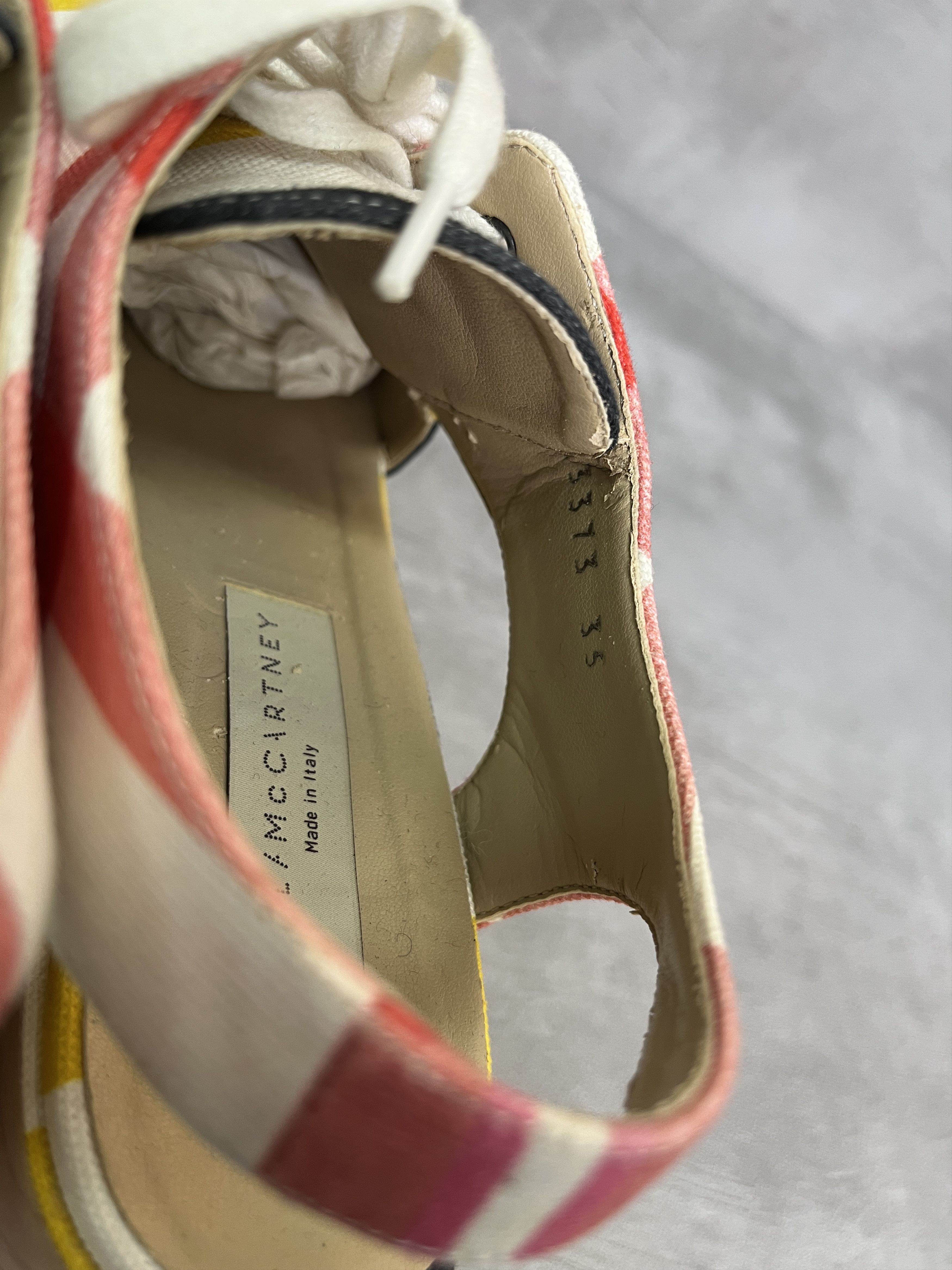 Stella McCartney Stella Mccartney Elyse Platform Slingback Shoes Size US 5 / IT 35 - 4 Thumbnail