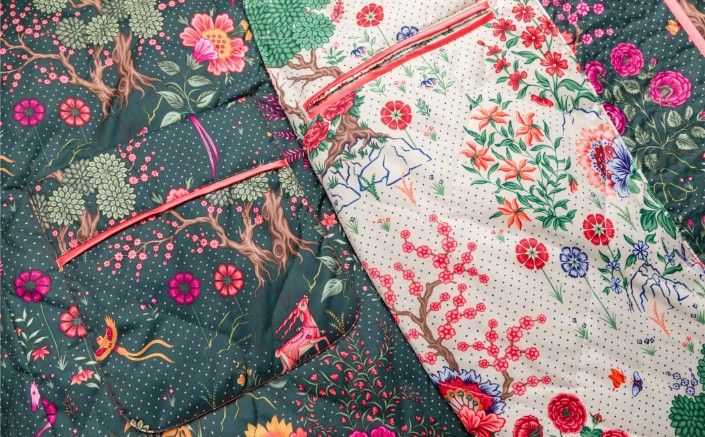 Hypebeast × Liberty Puma x Liberty Printed Kimono Overcoat Jacket Size US M / EU 48-50 / 2 - 8 Thumbnail