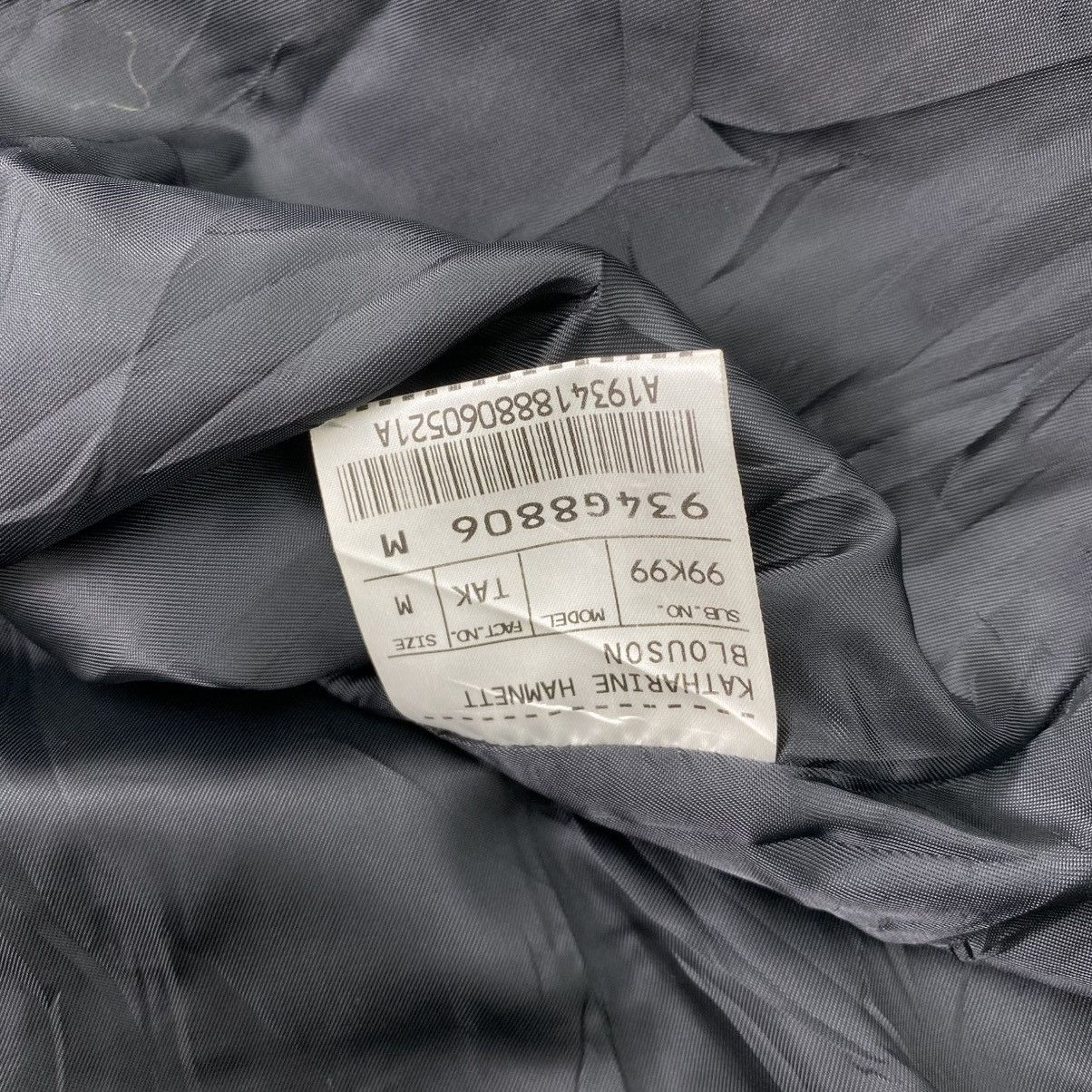 Katharine Hamnett London Vintage Katharine Hamnett London Multi Zipper Bikers Jacket Size US S / EU 44-46 / 1 - 13 Thumbnail