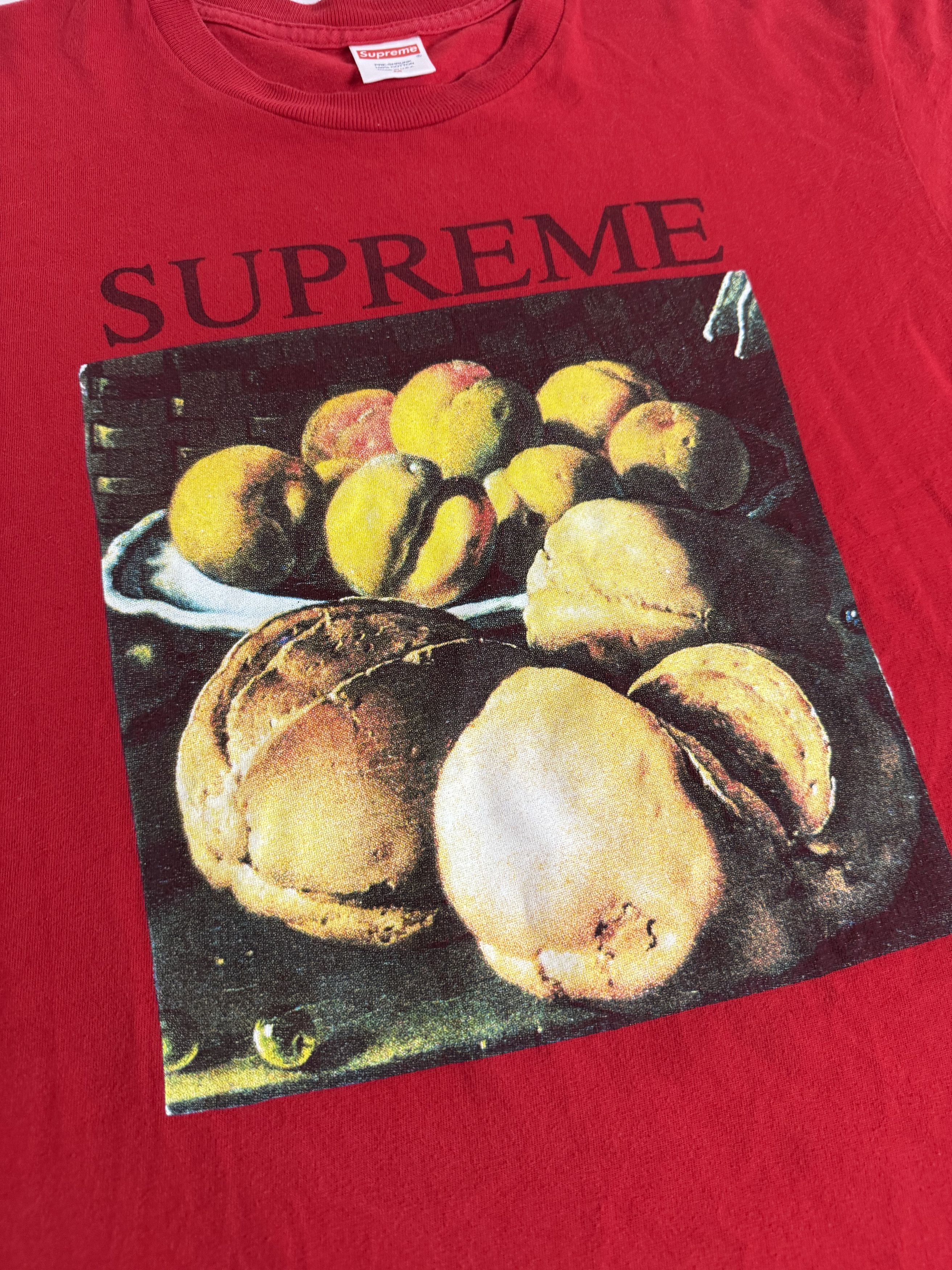Supreme Supreme Fruit Bowl Tee "Red" Size US L / EU 52-54 / 3 - 3 Thumbnail