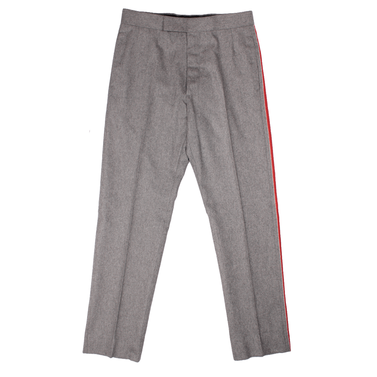 Thom Browne Grey Engineered RWB Stripe Wool Cashmere Suit Size 36R - 7 Thumbnail
