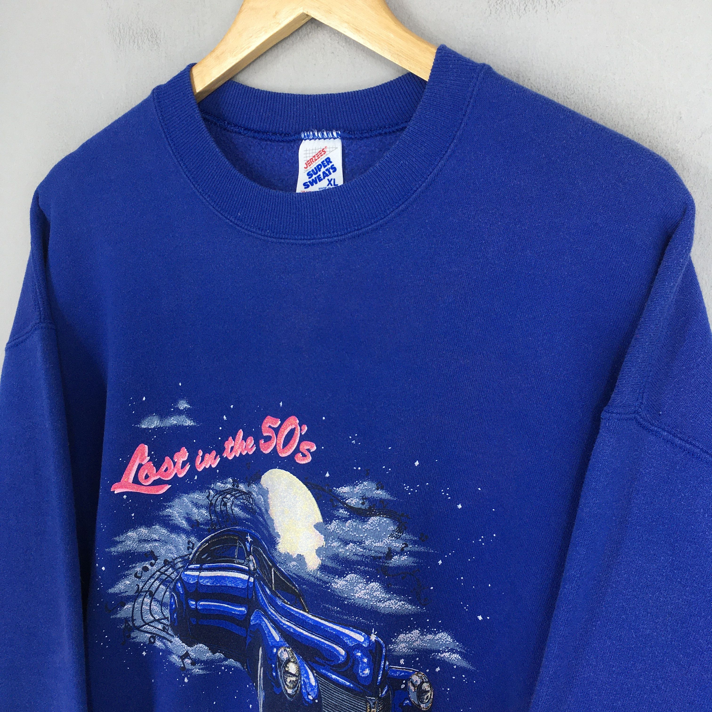 Jerzees Vintage 90s Johnny Tillotson Concert Sweatshirt XLarge Size US XL / EU 56 / 4 - 3 Thumbnail