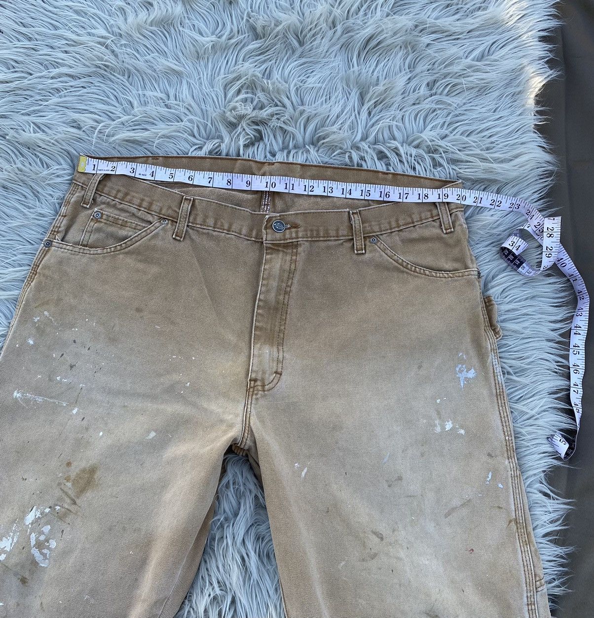 Dickies Dickies Canvas Carpenter Pants Thrashed 42x30 Size US 42 / EU 58 - 6 Thumbnail