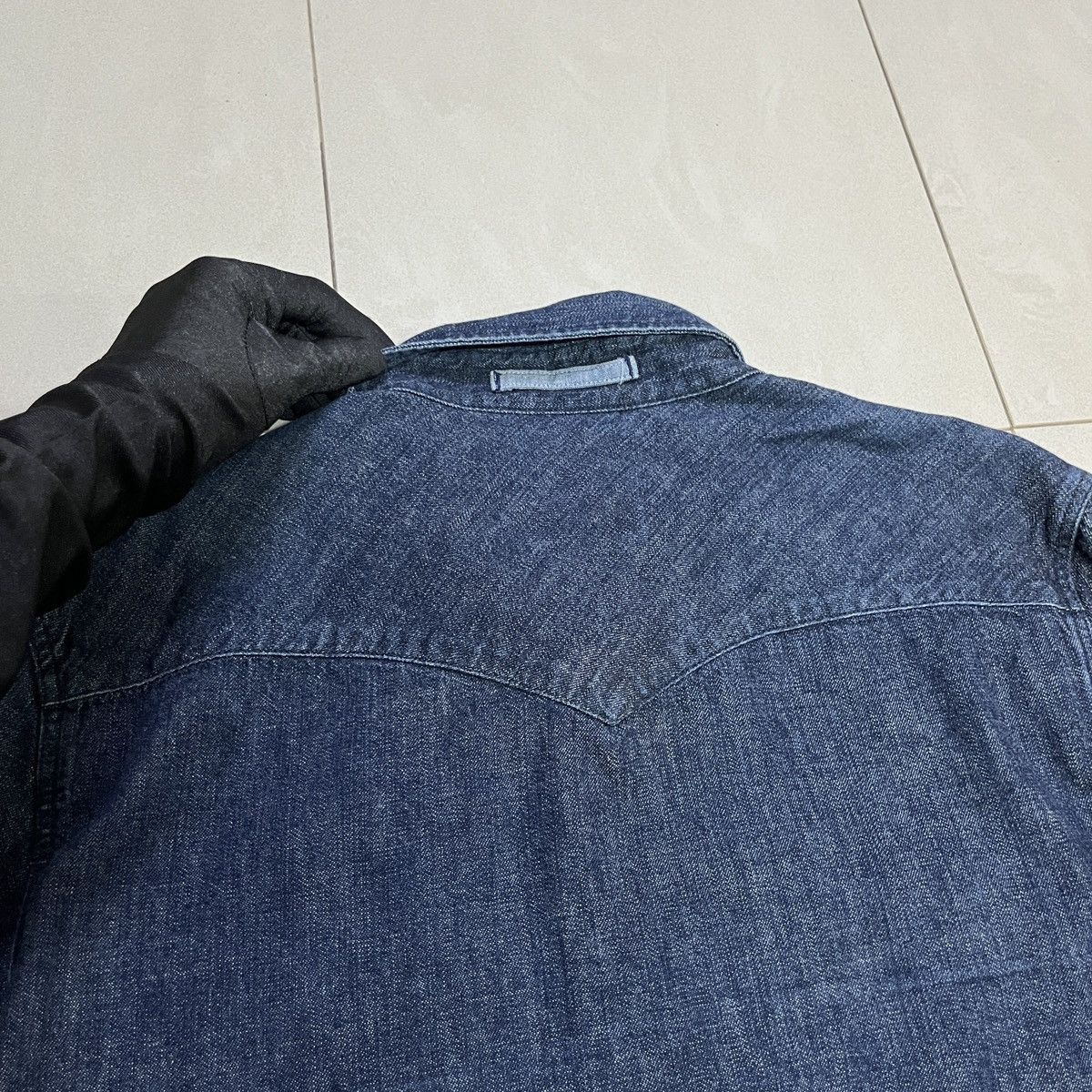 Levi's × Levi's Vintage Clothing × Vintage Levis Western Pocket Denim Shirt Size US S / EU 44-46 / 1 - 17 Thumbnail