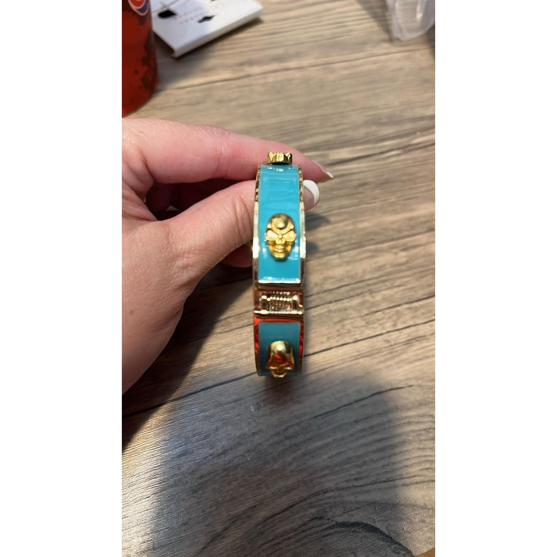 Other New Iron Man Clamper Gold Bangle Bracelet Size ONE SIZE - 1 Thumbnail
